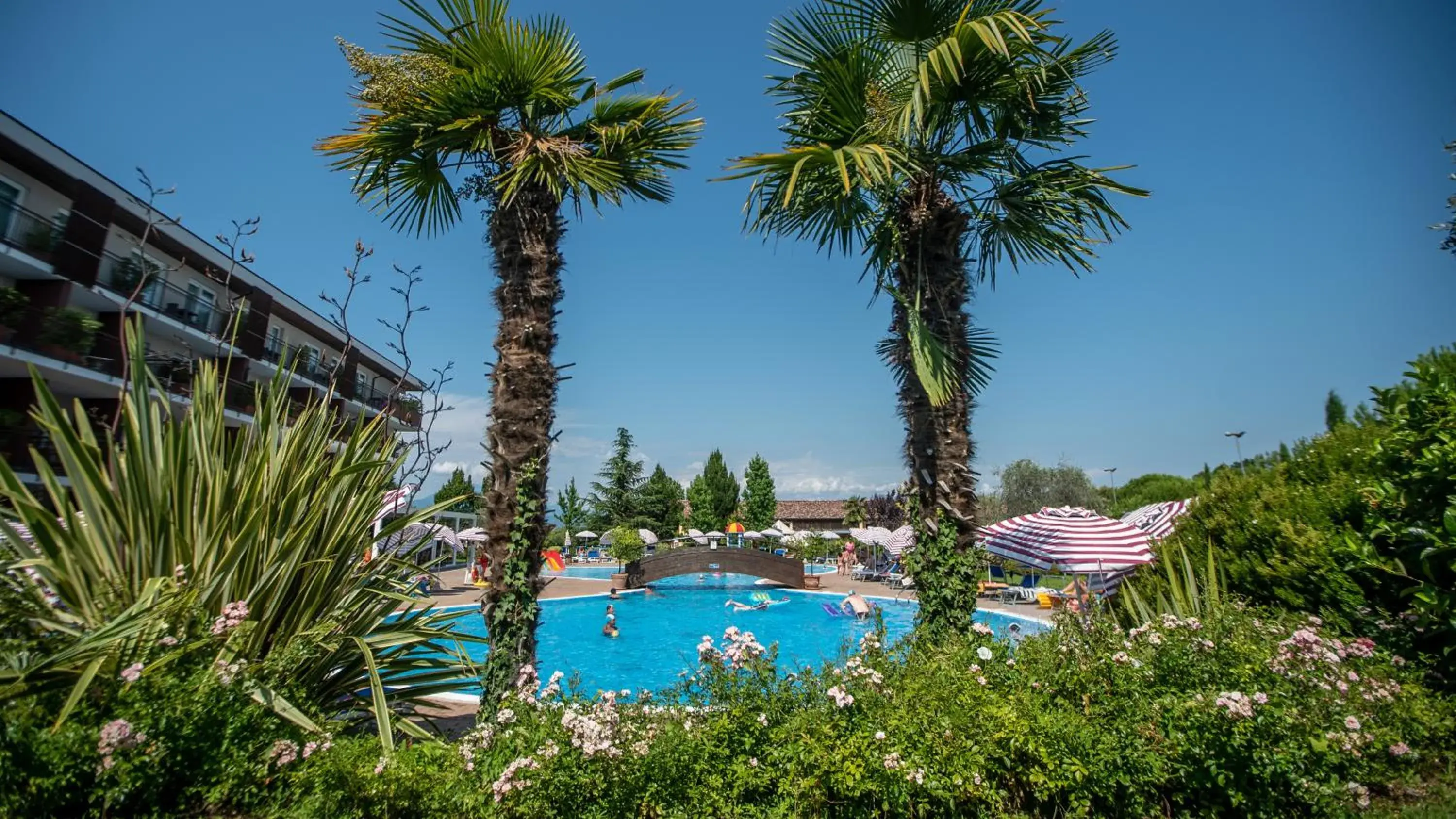 Pool View in Hotel Bella Italia