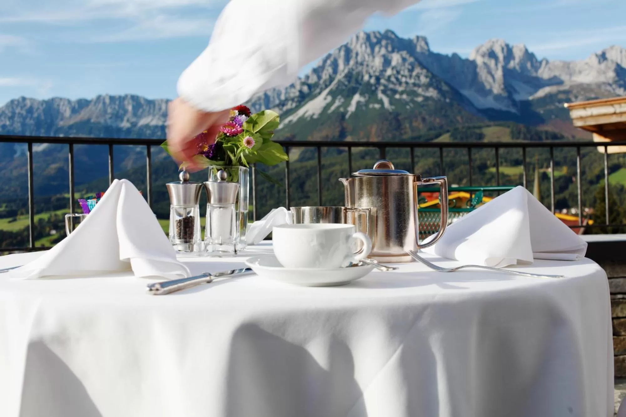 Balcony/Terrace in Hotel Der Bär