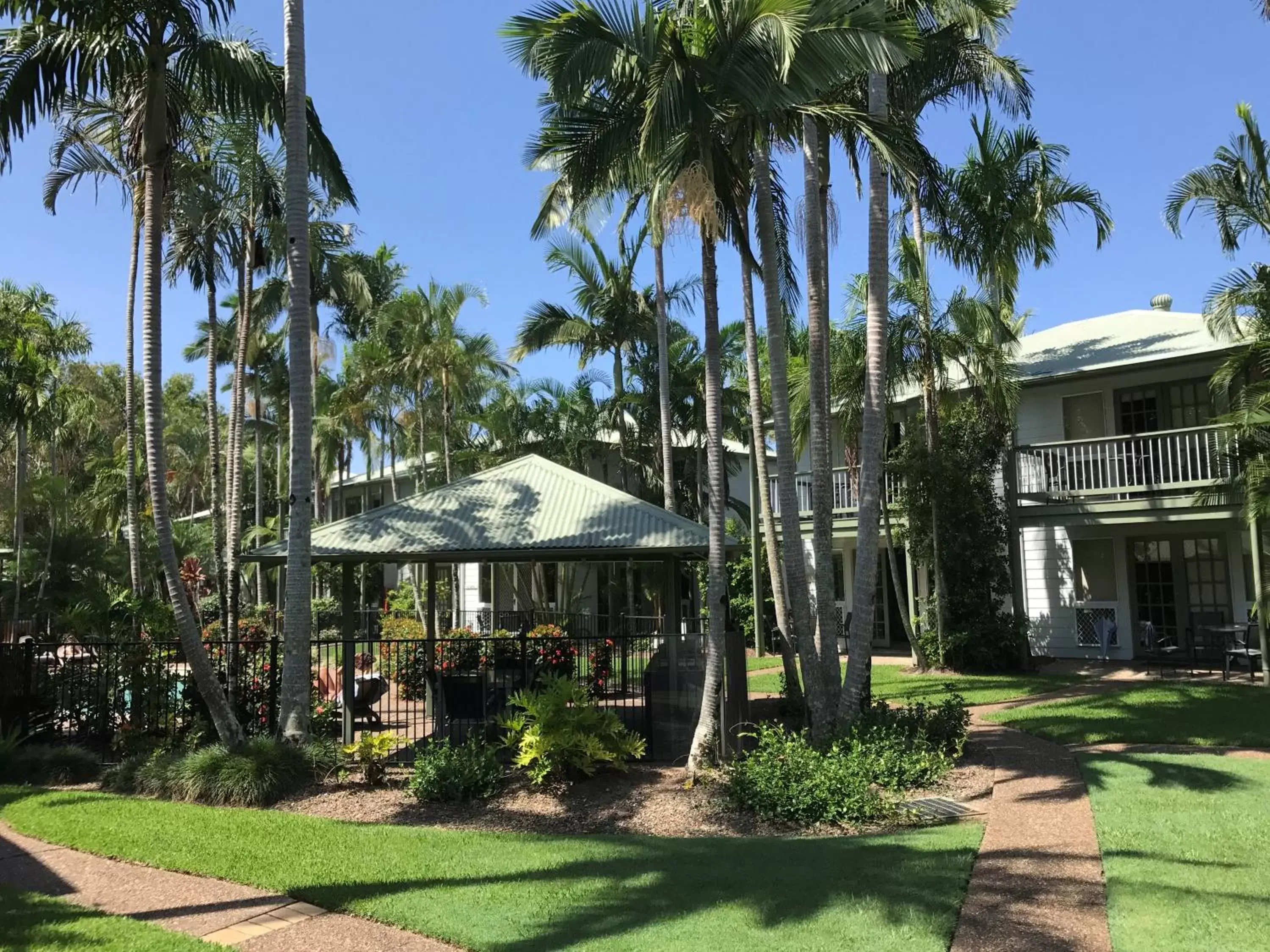 Garden, Property Building in Coral Beach Noosa Resort
