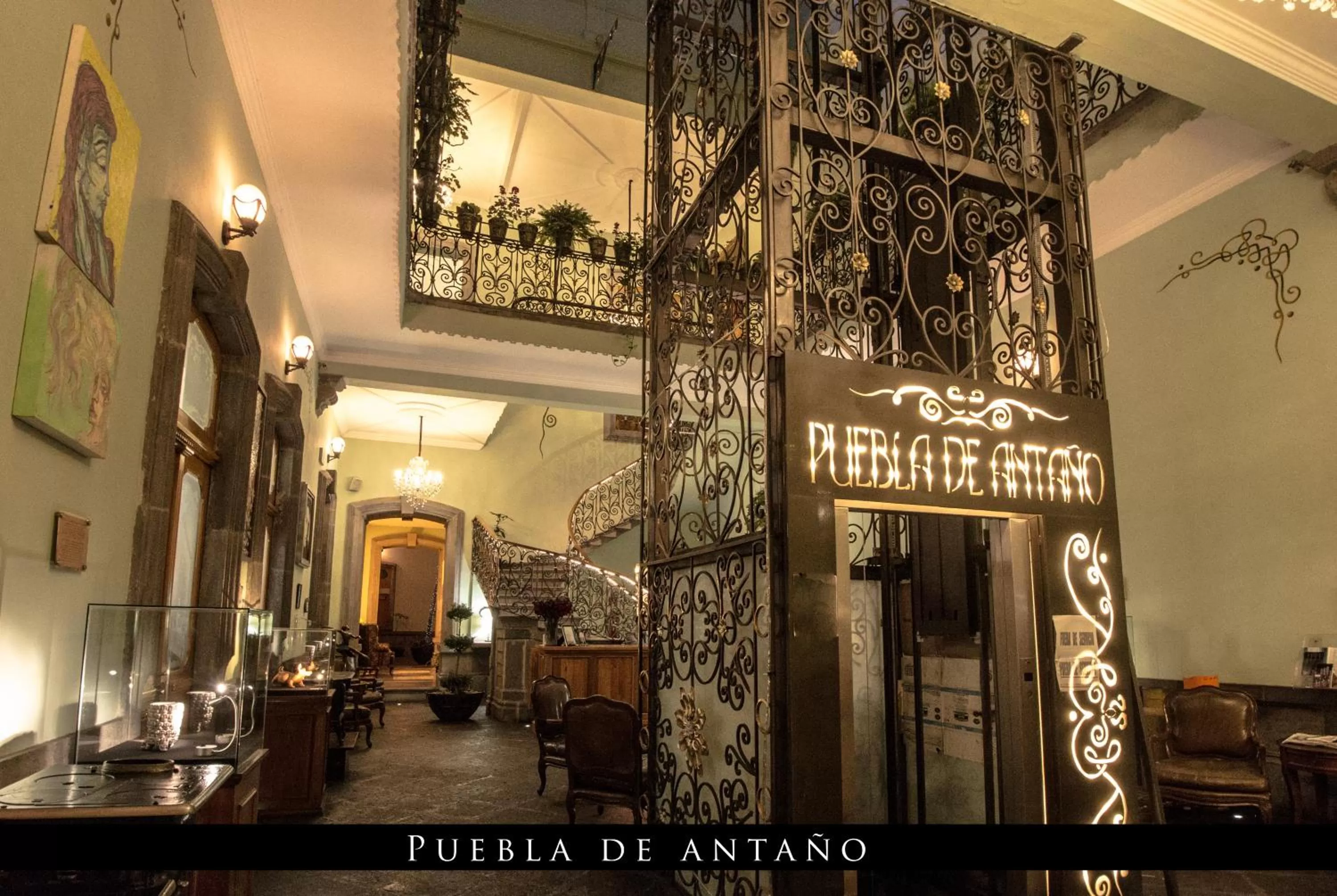 Area and facilities in Hotel Puebla de Antaño