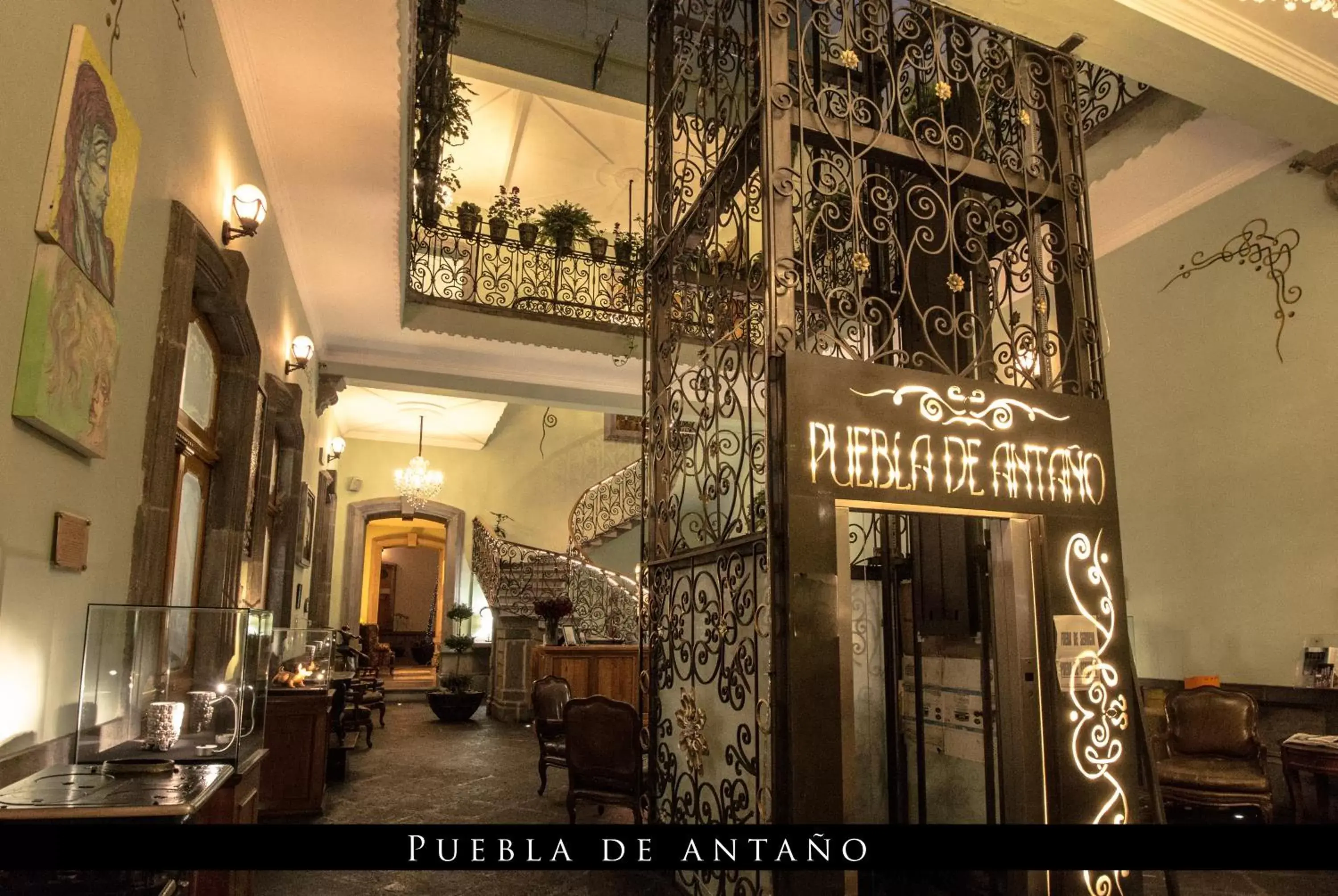 Area and facilities in Hotel Puebla de Antaño