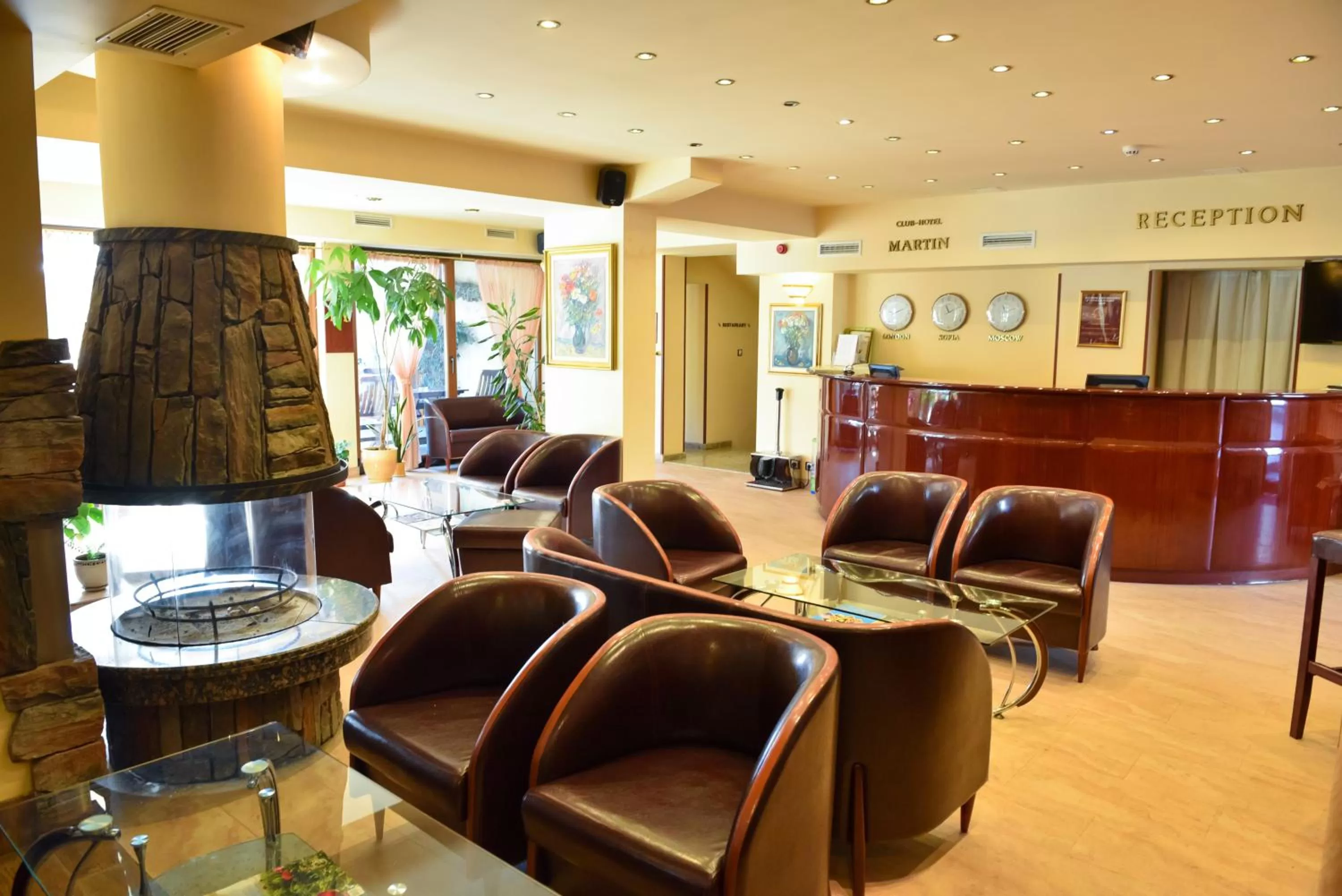Lobby or reception in Martin Club Hotel