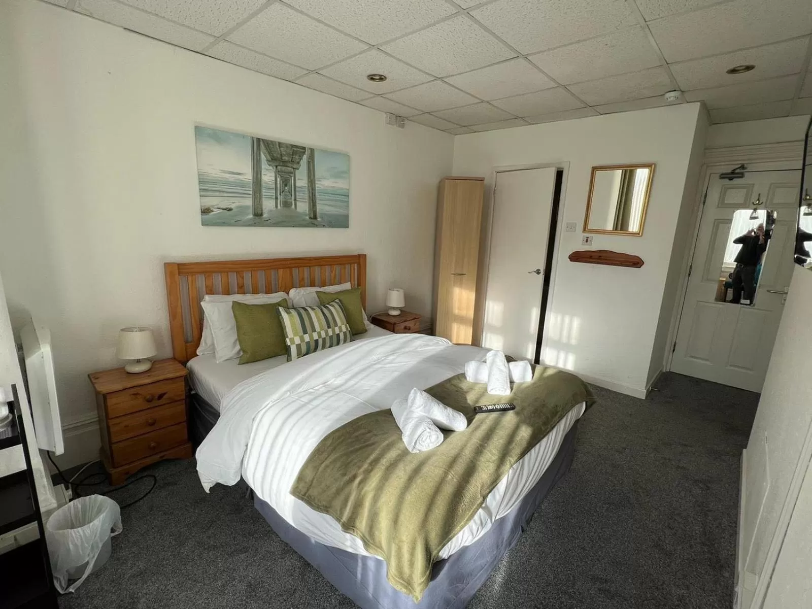 Bed in The Wilton Hotel