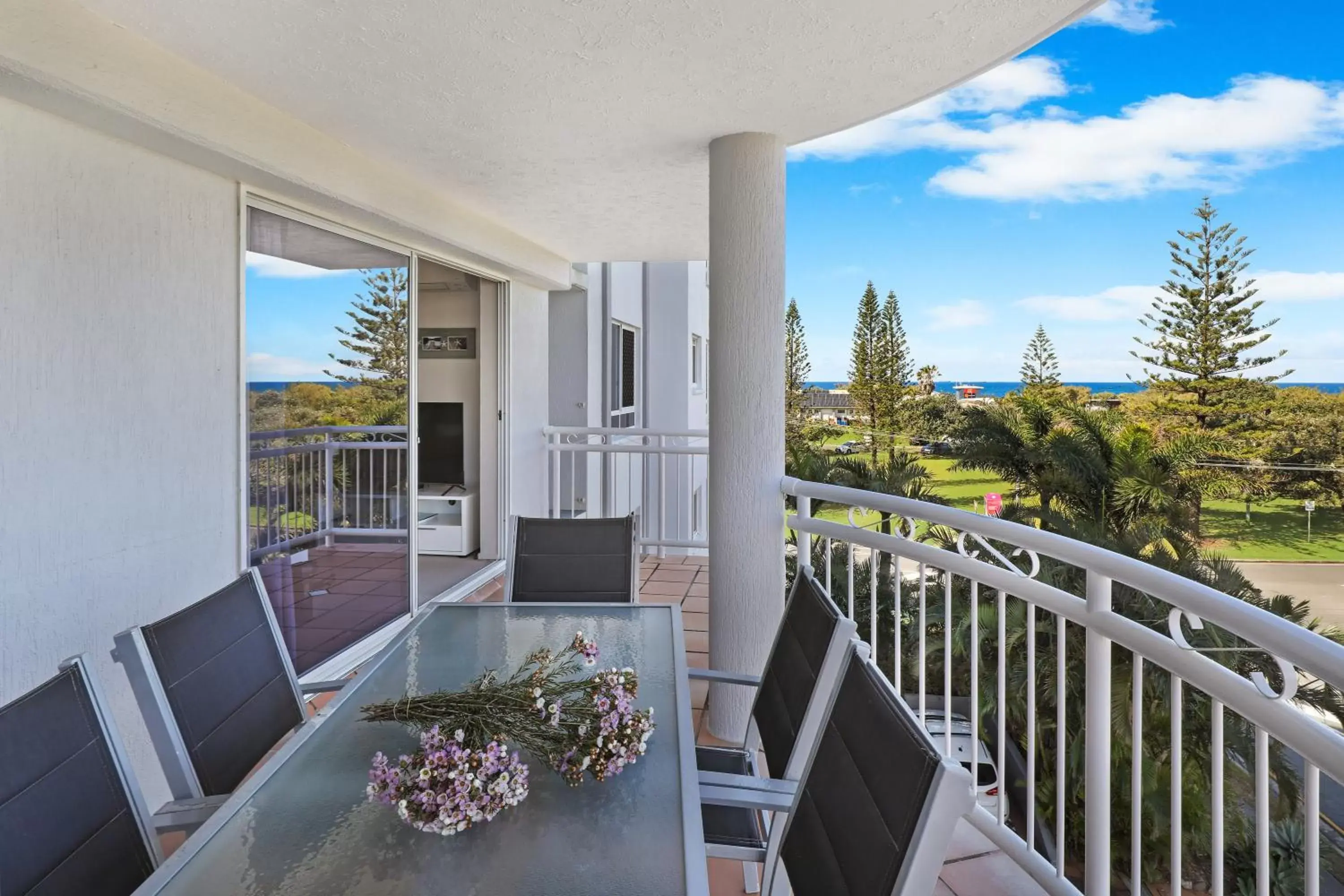 Balcony/Terrace in Beachside Resort Kawana Waters