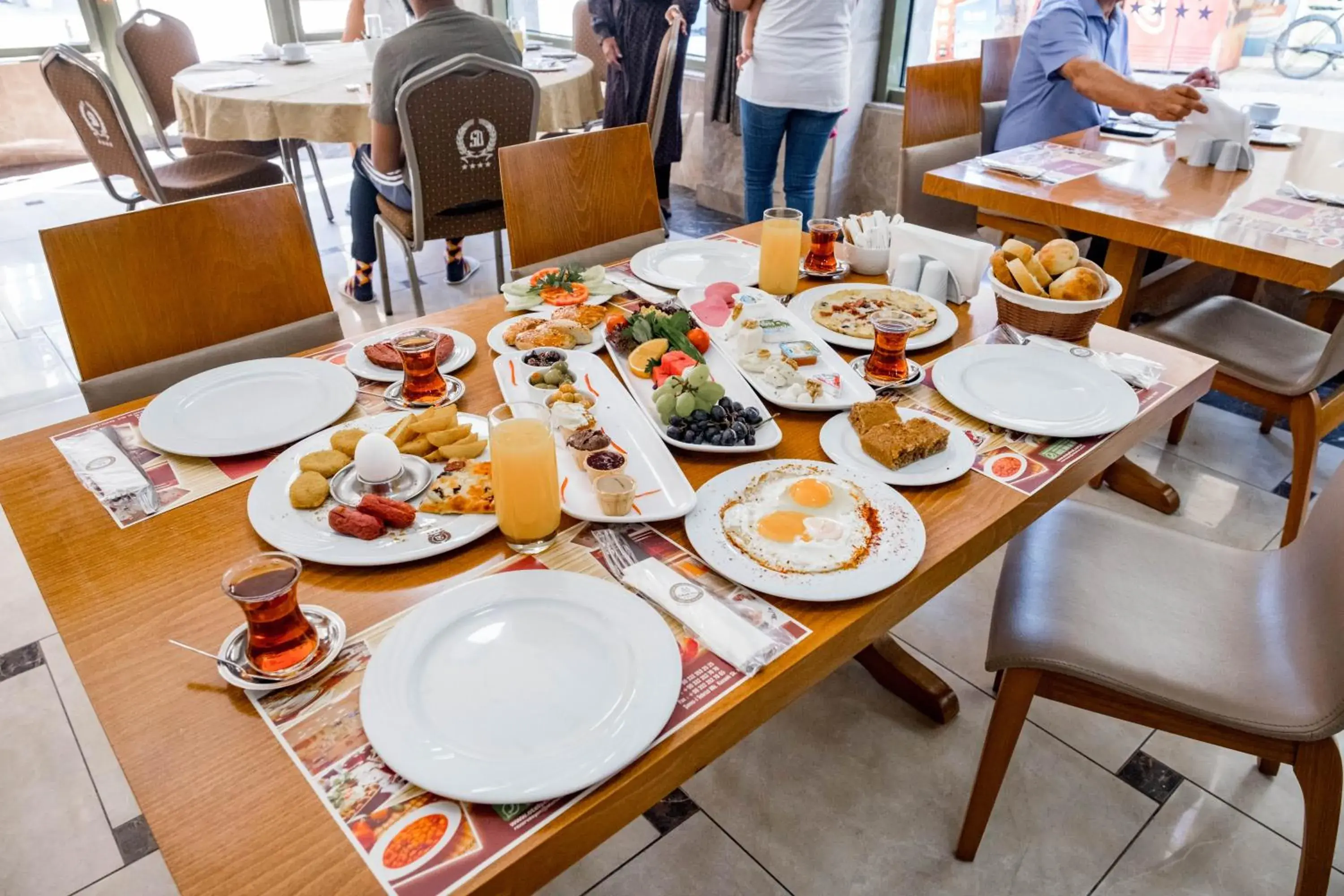 Buffet breakfast in Selcuk Hotel Sems-i Tebrizi