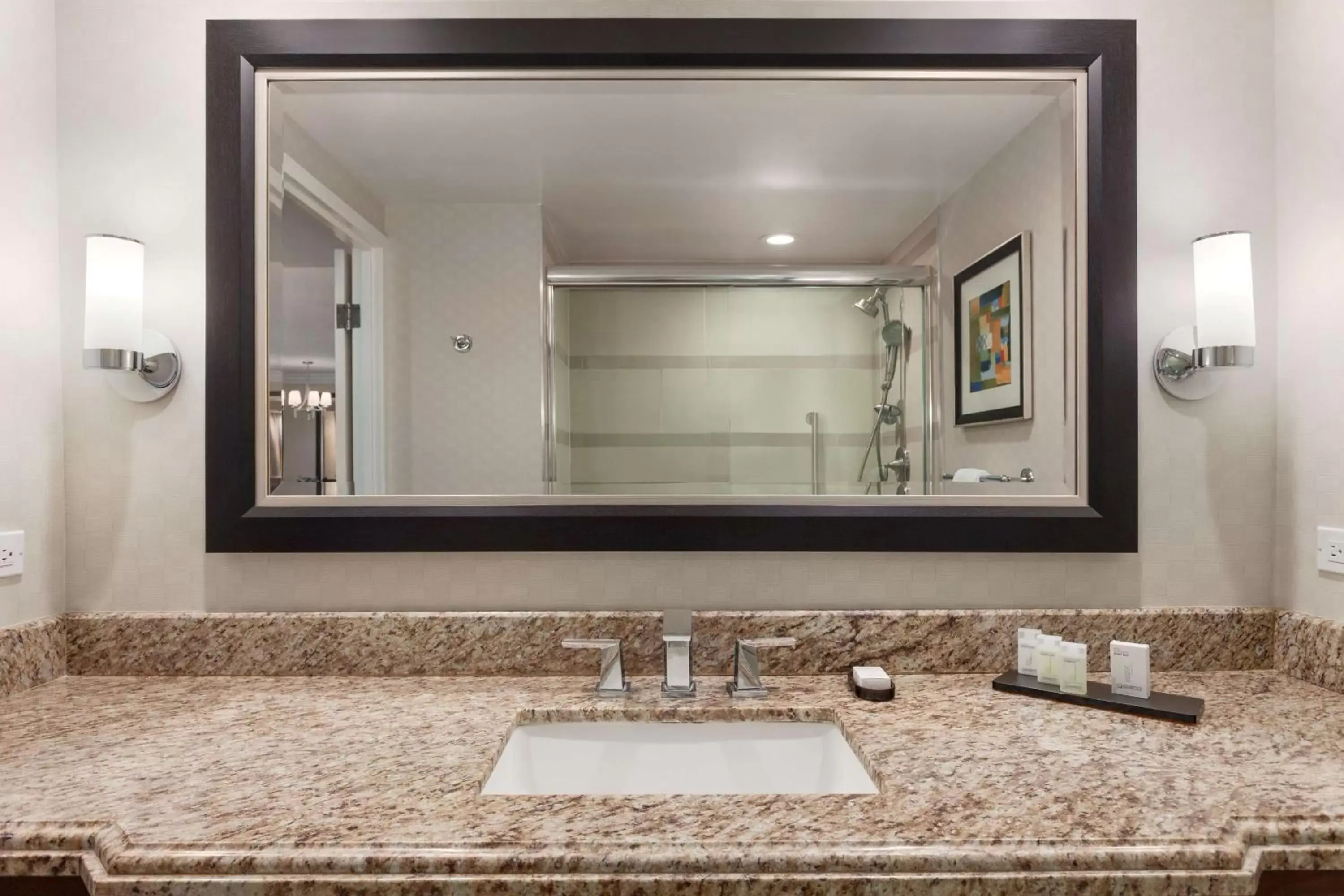 Bathroom in Embassy Suites by Hilton Irvine Orange County Airport