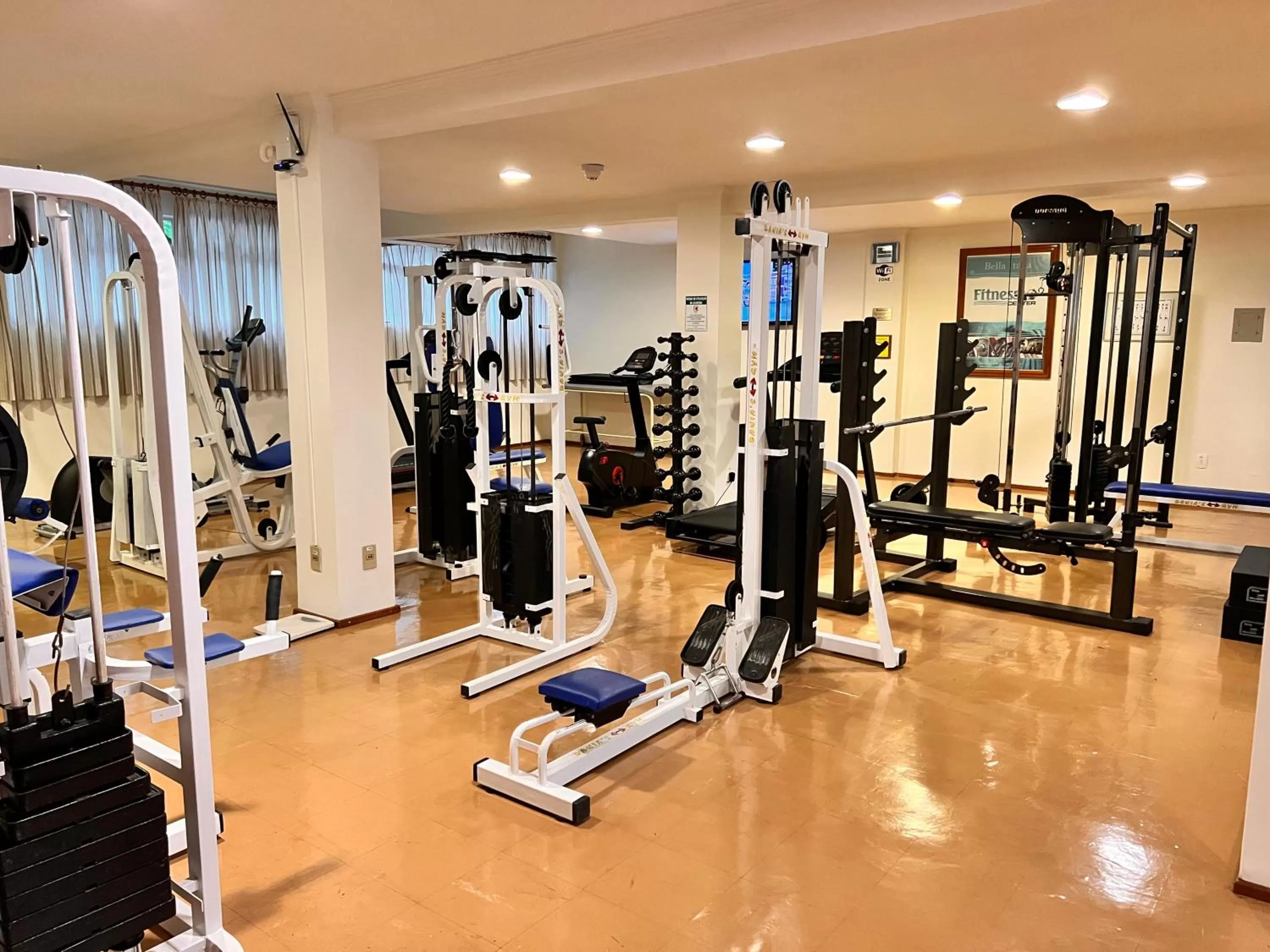 Fitness centre/facilities in Hotel Bella Italia