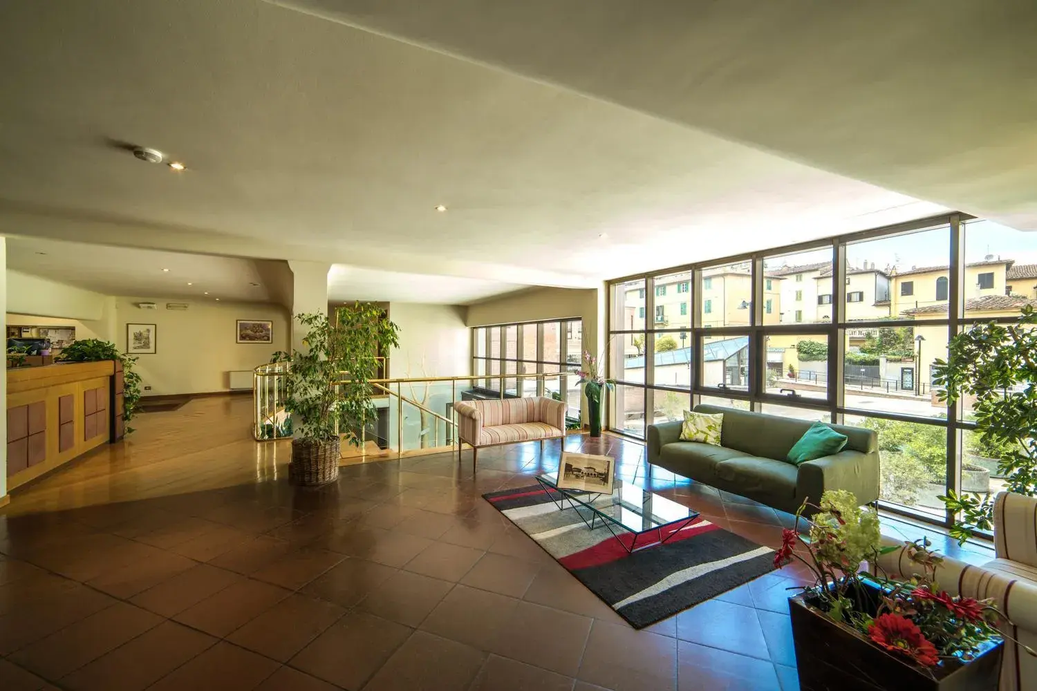 Lobby or reception in La Vecchia Cartiera Lobby or reception in La Vecchia Cartiera