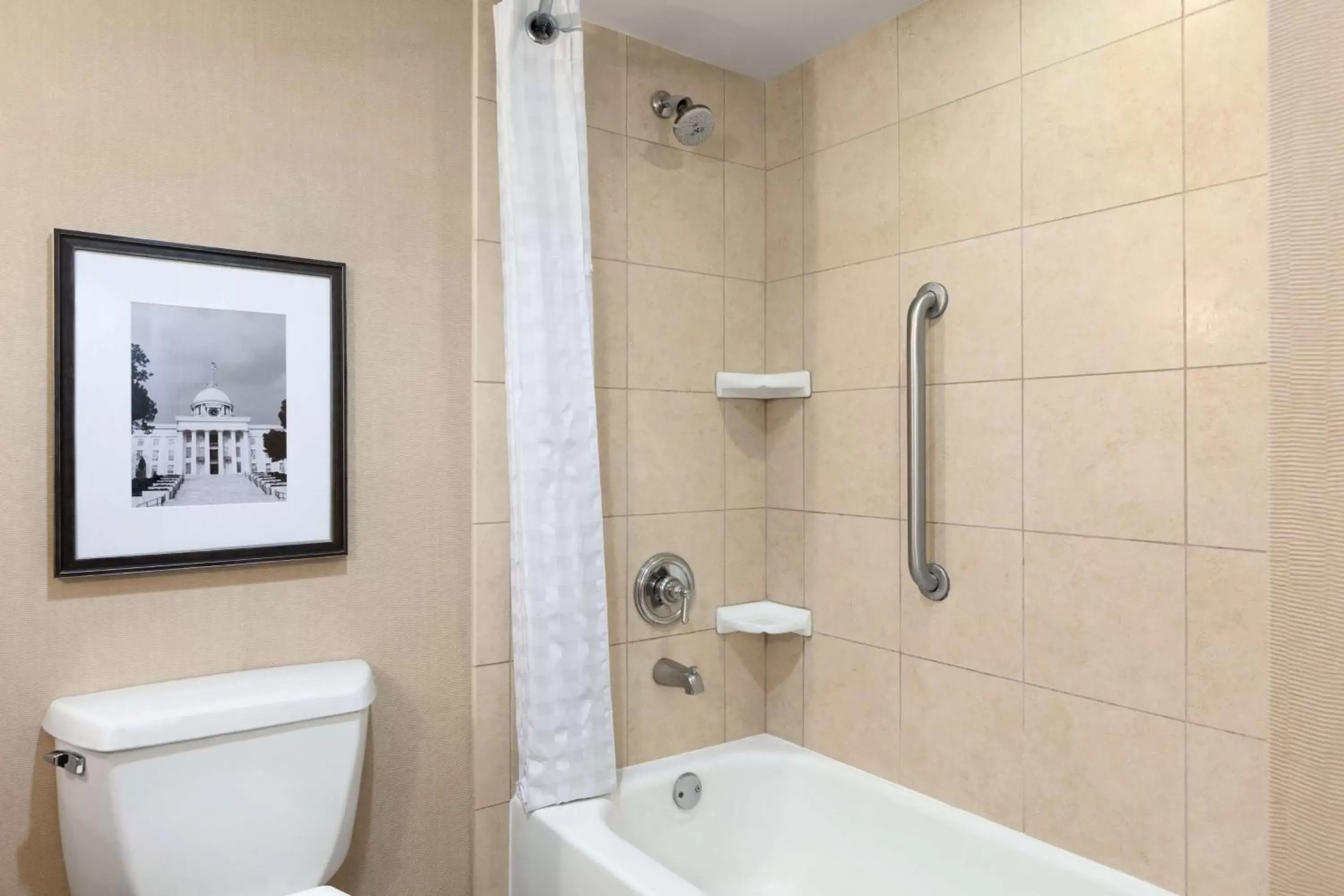 Bathroom in Embassy Suites by Hilton Greensboro Airport