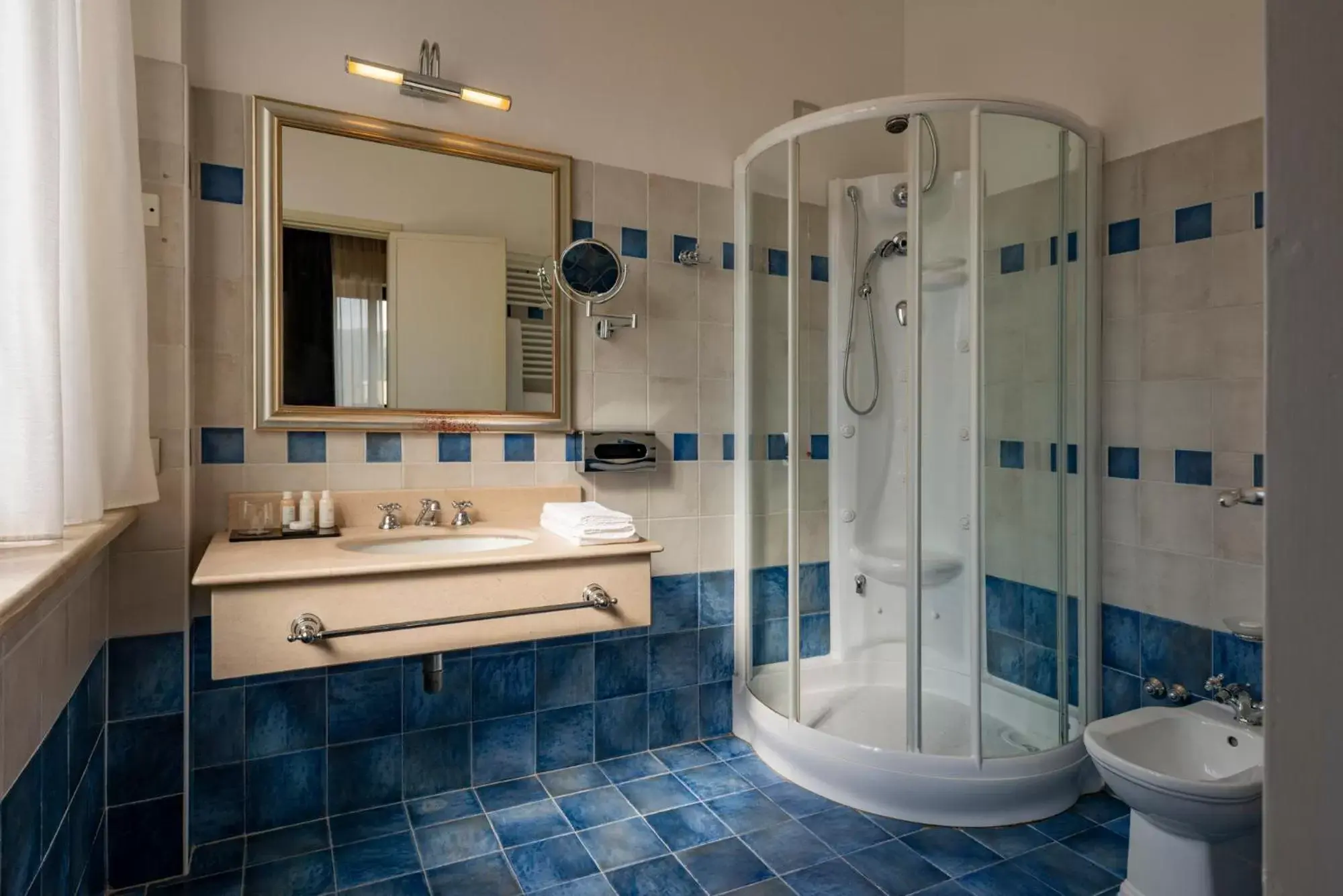 Shower, Bathroom in Grand Hotel Castrocaro Longlife Formula