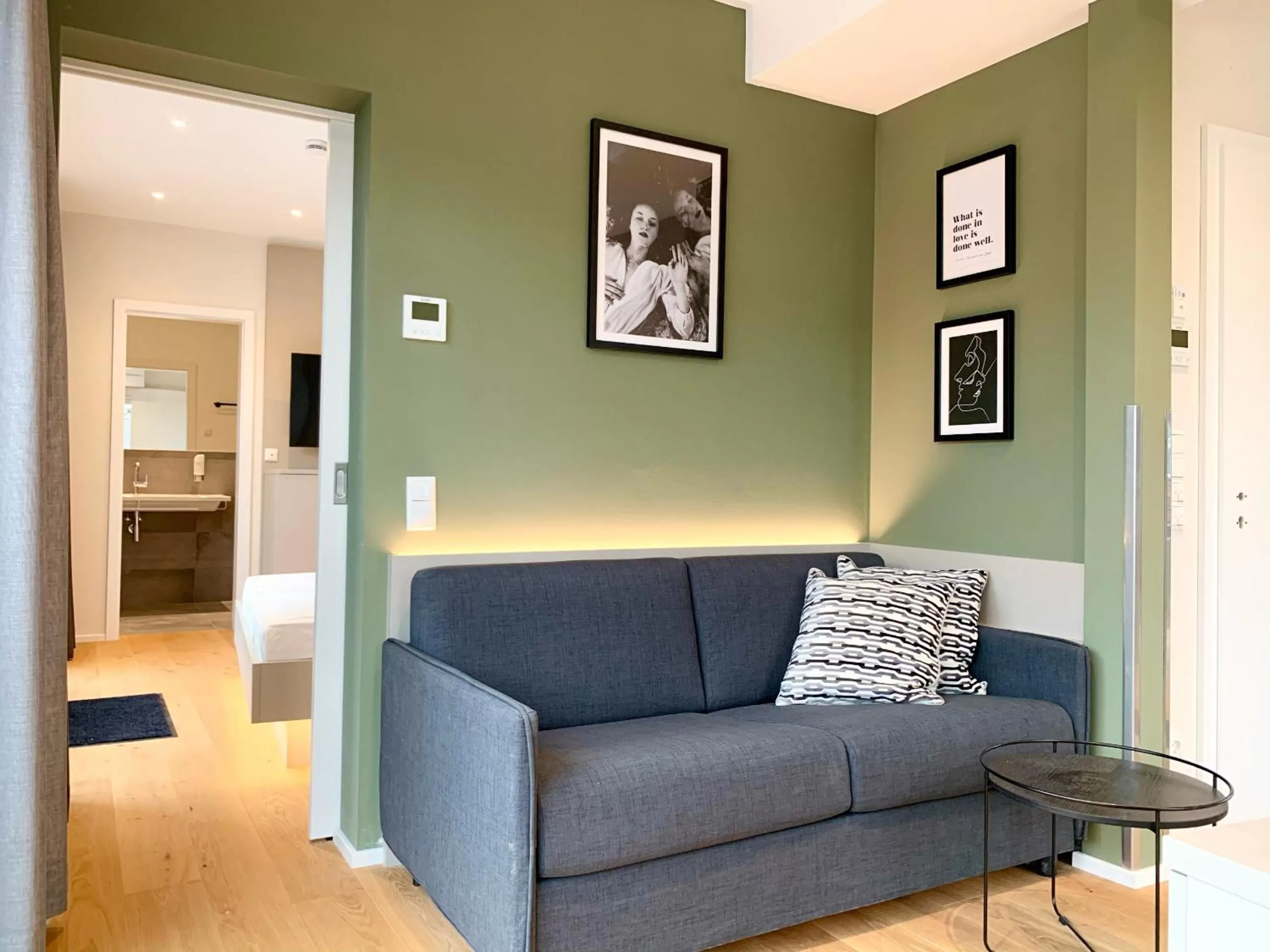 Bed in zeitwohnhaus SUITE-HOTEL & SERVICED APARTMENTS