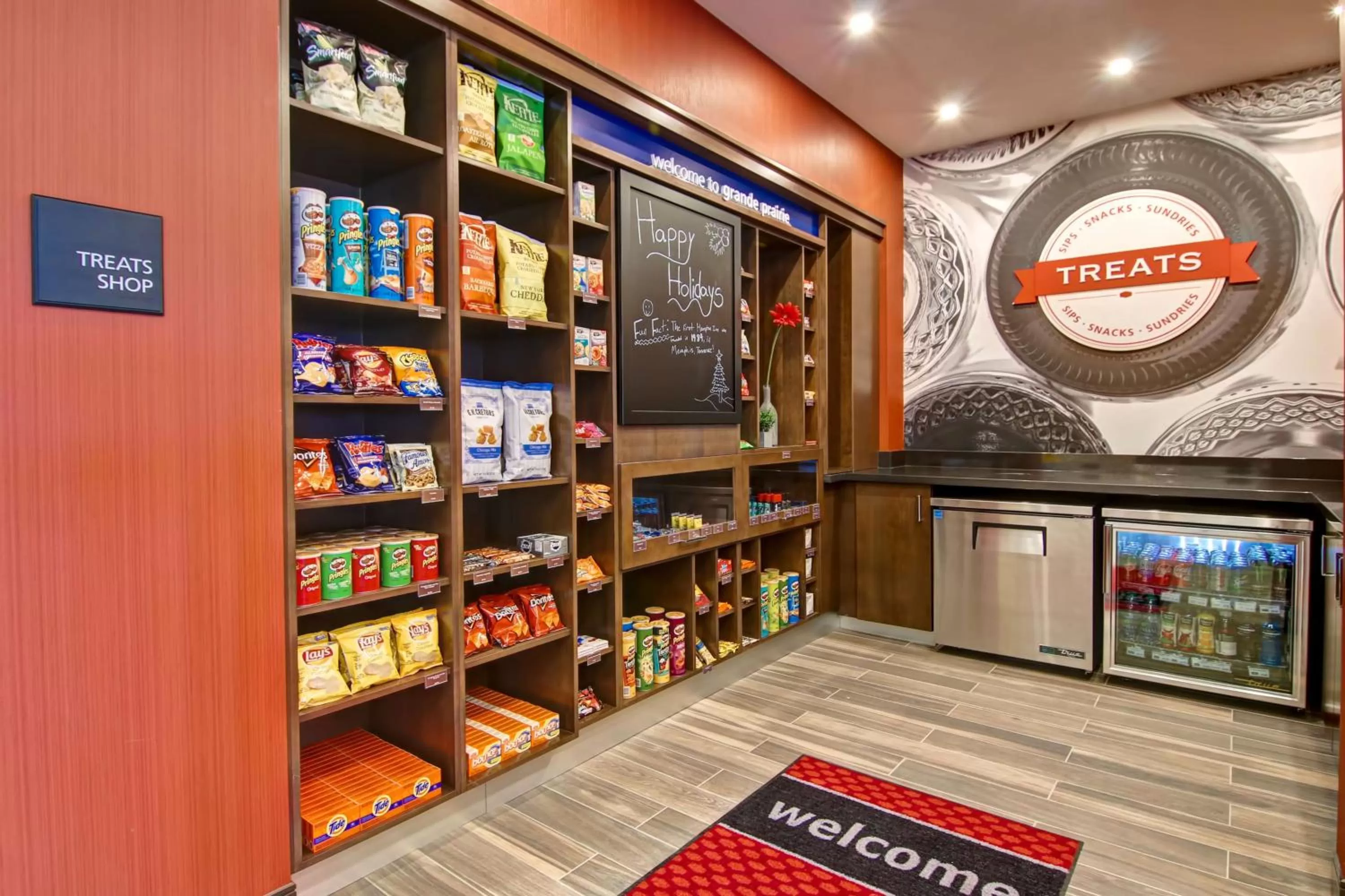 Restaurant/places to eat in Hampton Inn & Suites by Hilton Grande Prairie