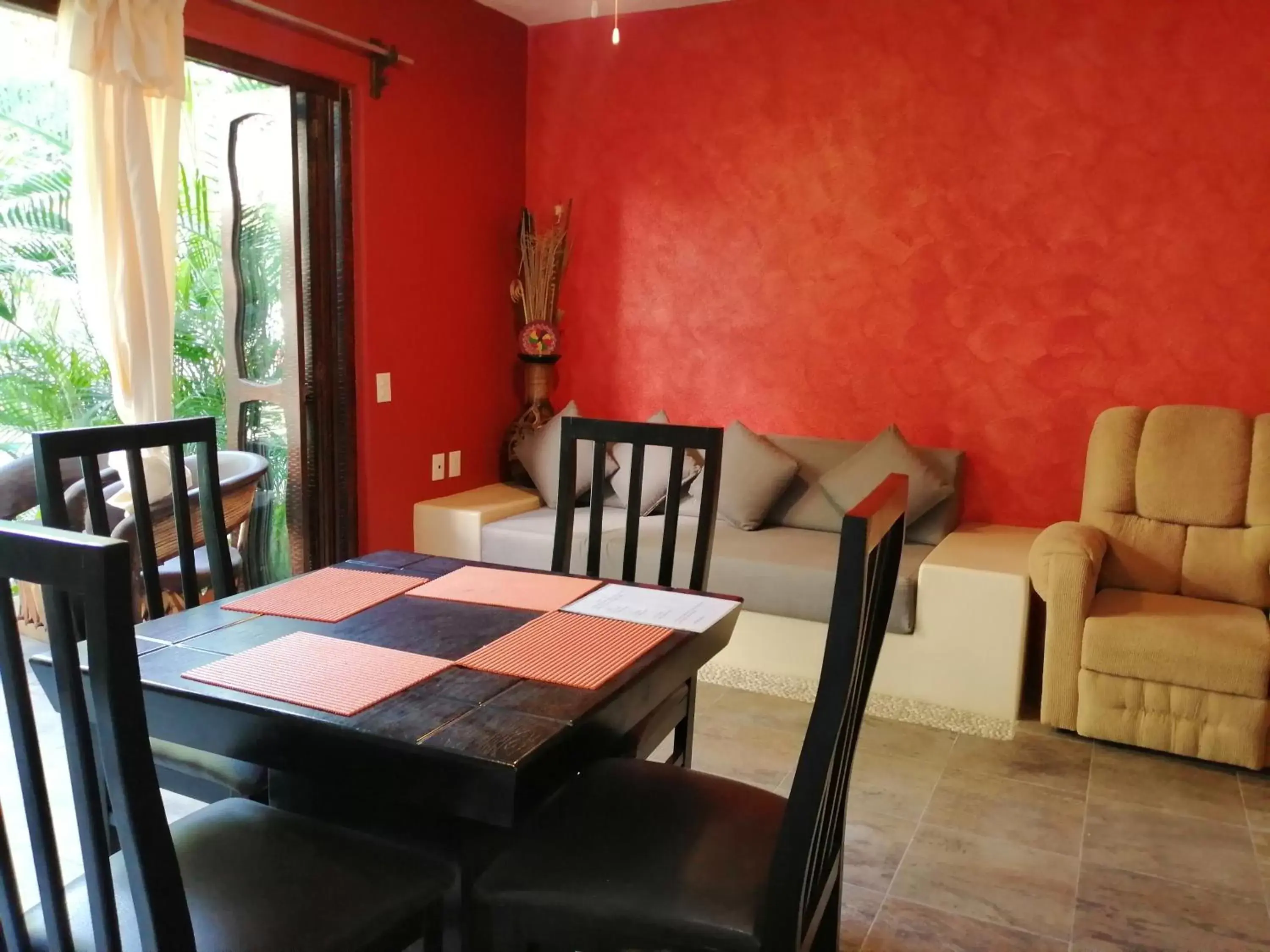 Living room, Dining Area in Ceiba Studios