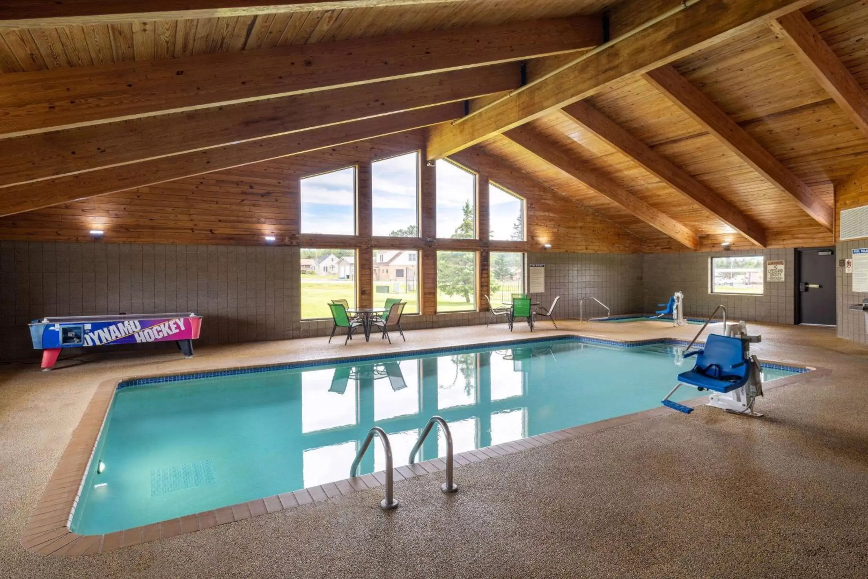 Pool view, Swimming Pool in AmericInn by Wyndham Two Harbors Near Lake Superior