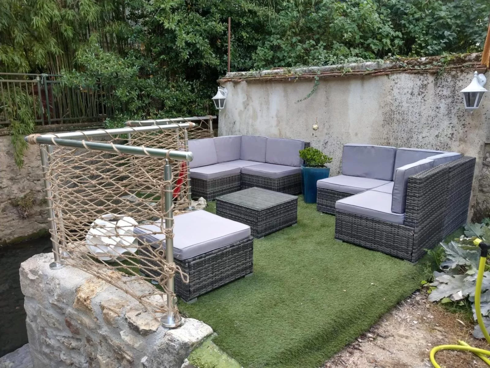 Patio in Le Grand Barrois