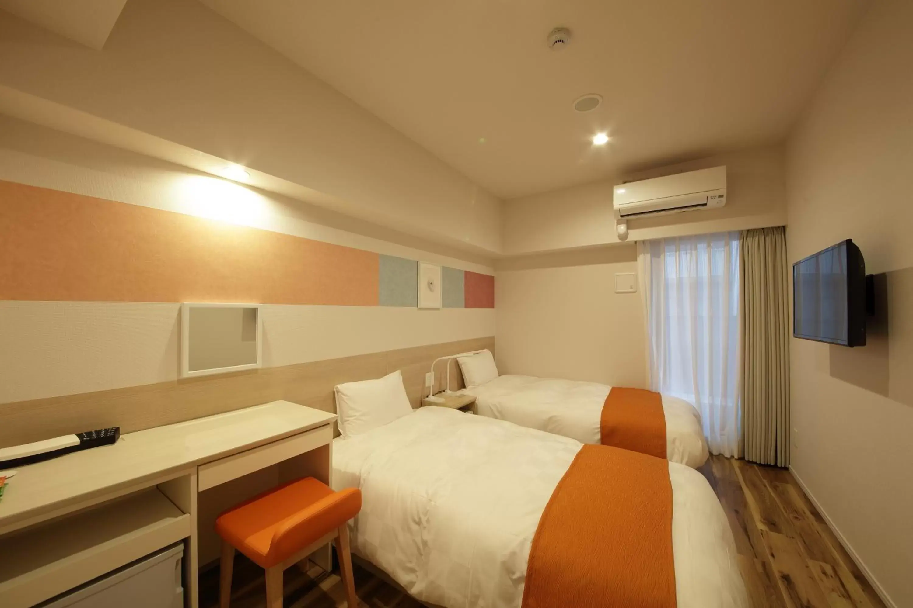 Photo of the whole room, Bed in SARASA HOTEL Shinsaibashi