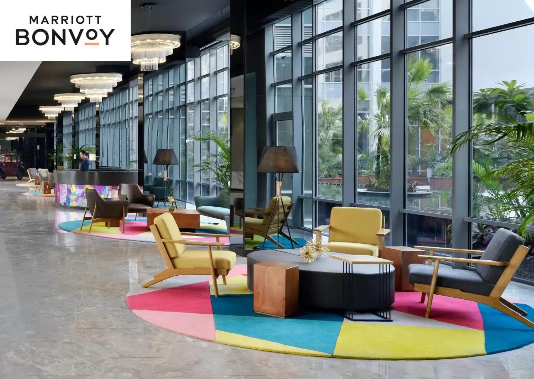 Lobby or reception in Aloft New Delhi Aerocity