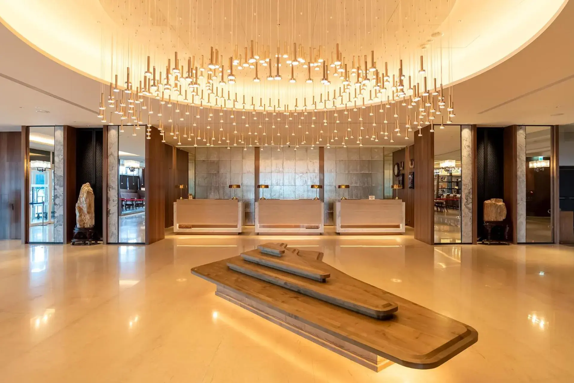 Lobby or reception in Sheraton Taoyuan Hotel