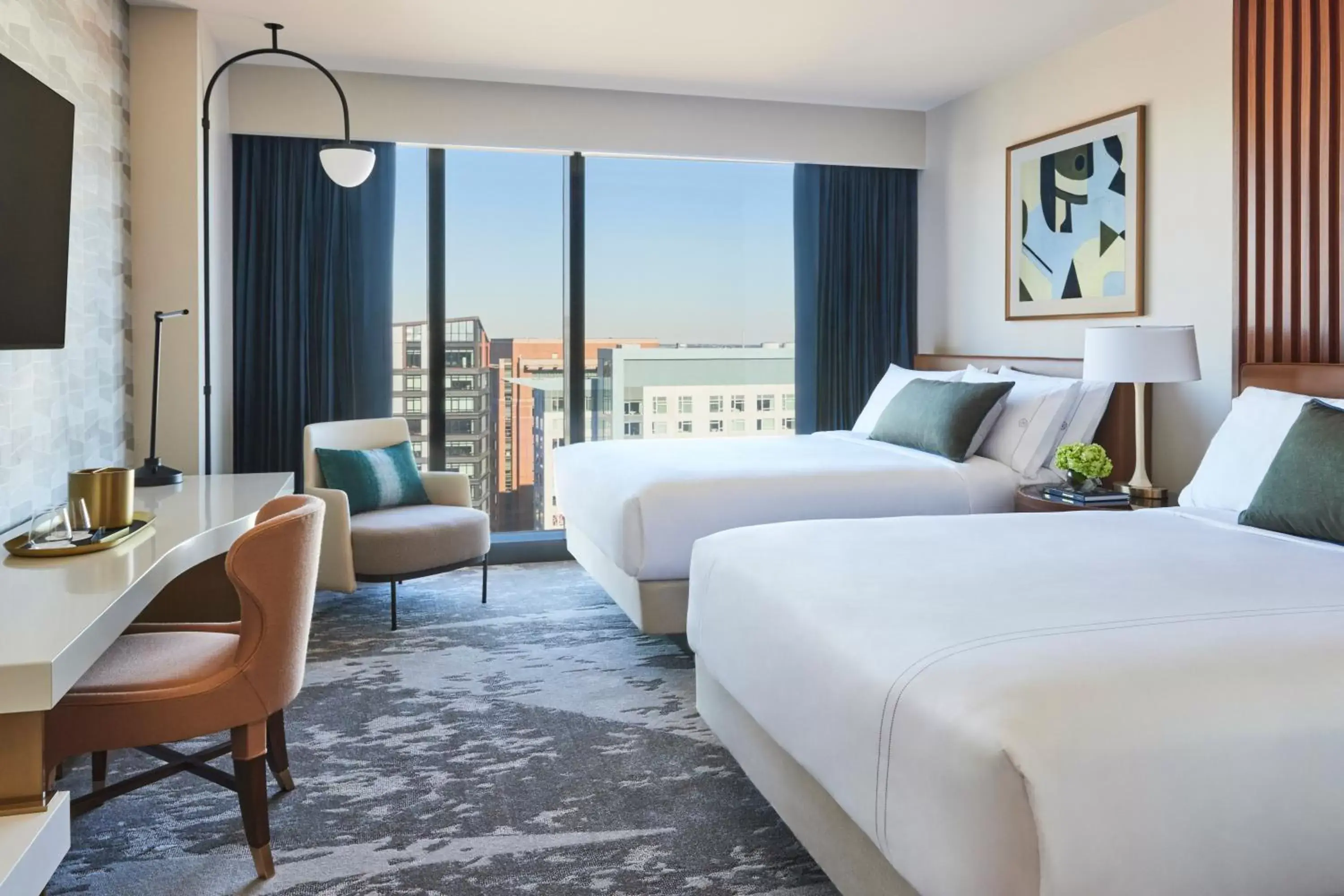 Premier Patron Tower Room 2 Queens in Omni Boston Hotel at the Seaport Premier Patron Tower Room 2 Queens in Omni Boston Hotel at the Seaport