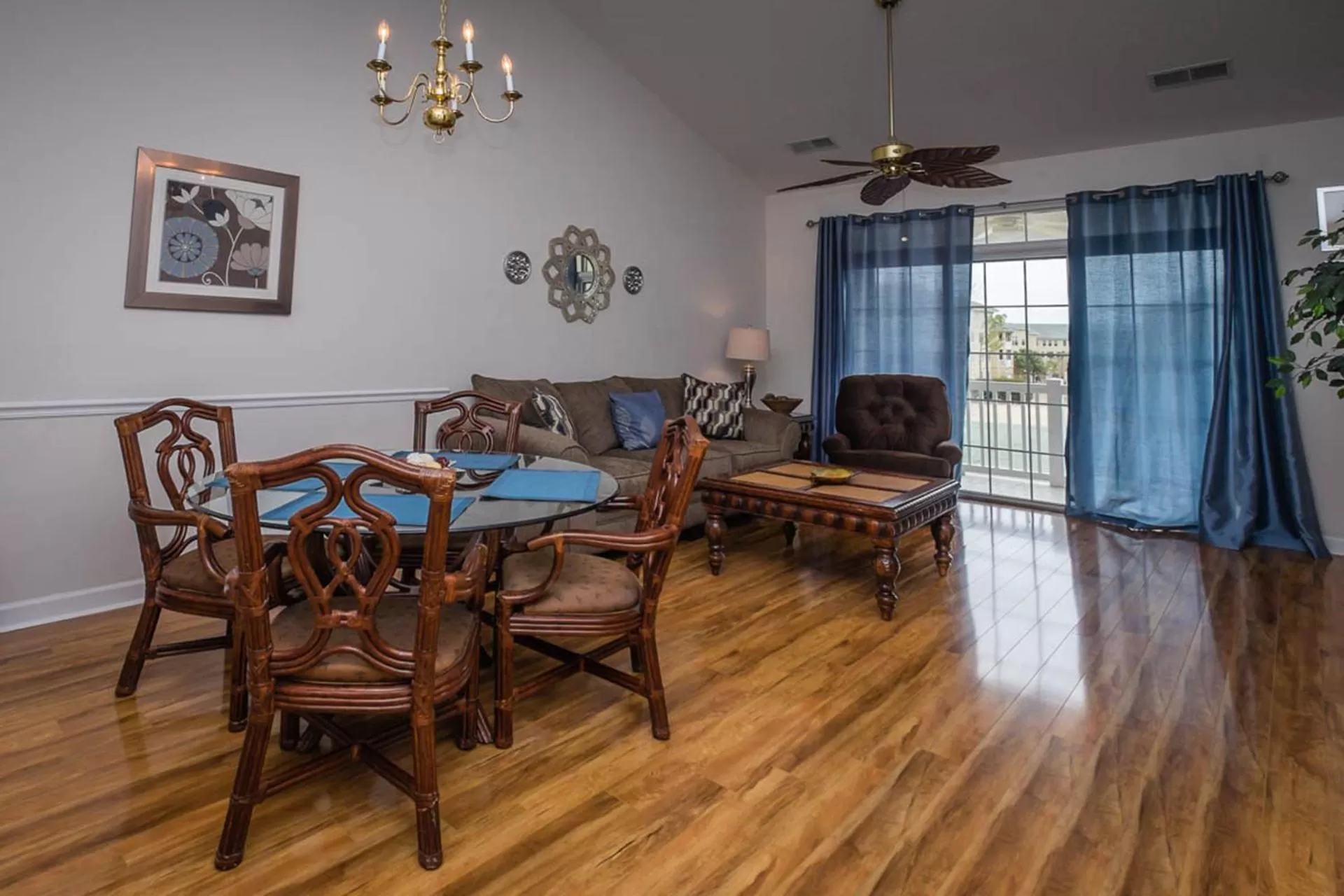 Living room in Barefoot Resort Golf & Yacht Club Villas
