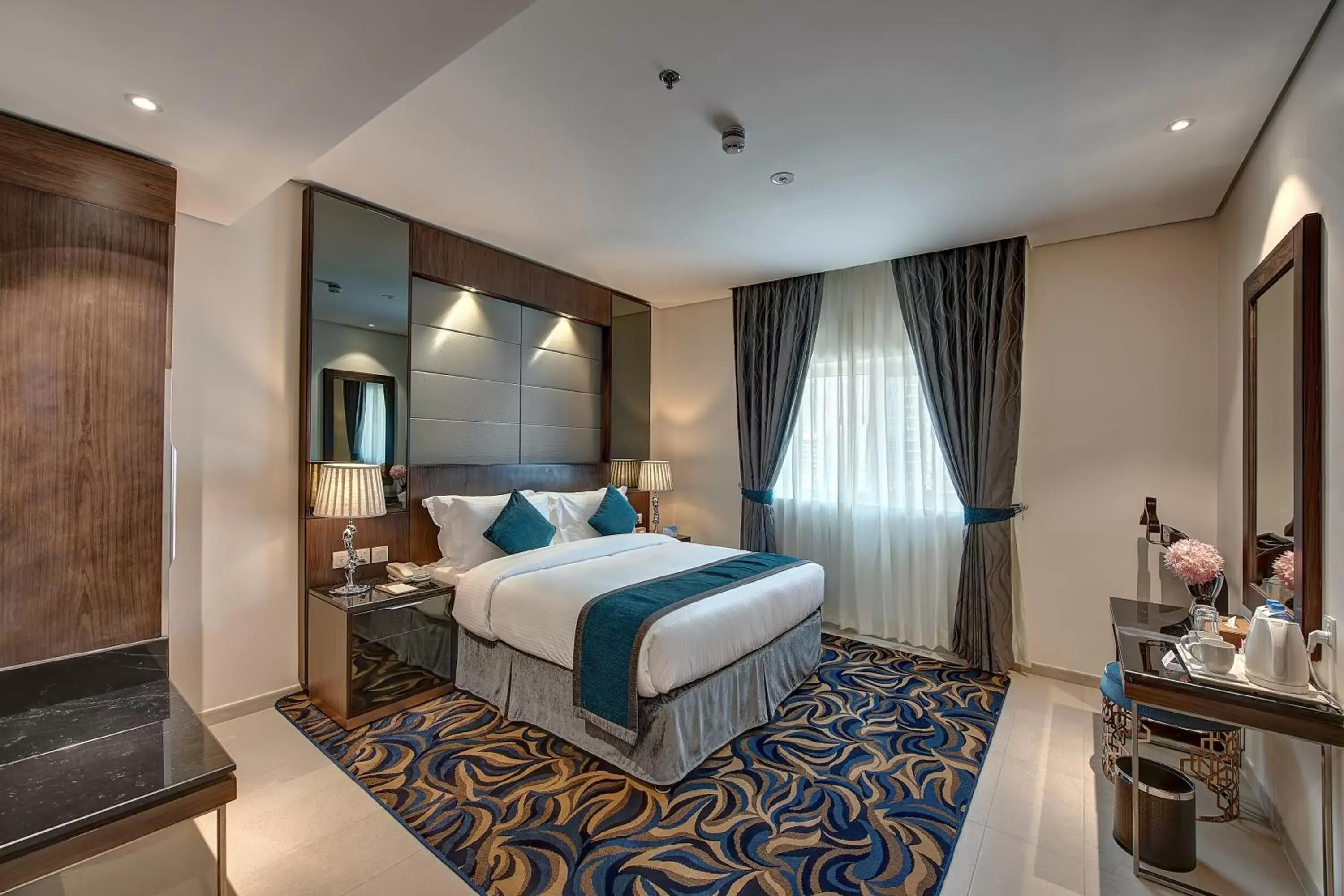 Photo of the whole room, Bed in Omega Hotel Dubai