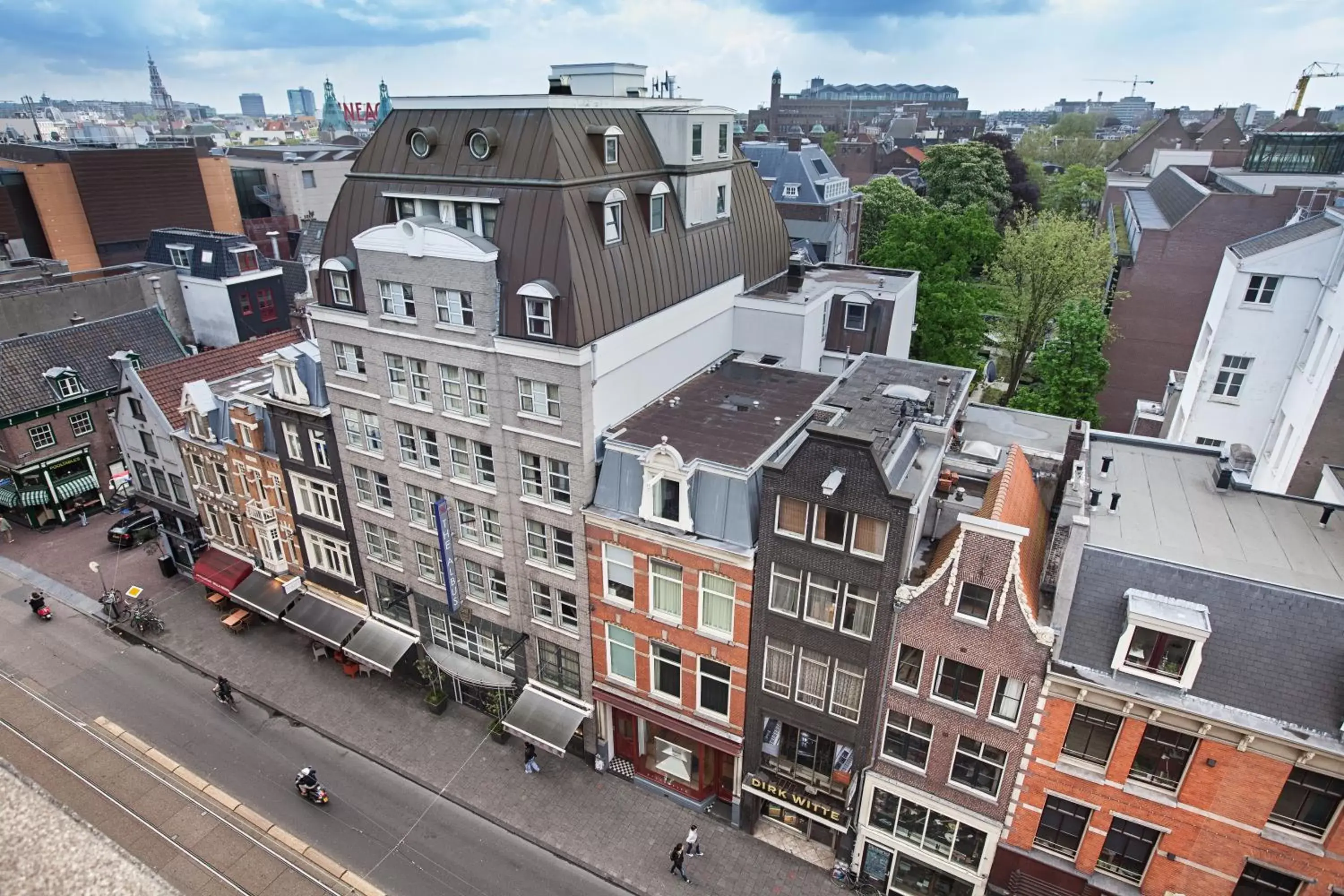 Facade/entrance, Bird's-eye View in Albus Hotel Amsterdam City Centre