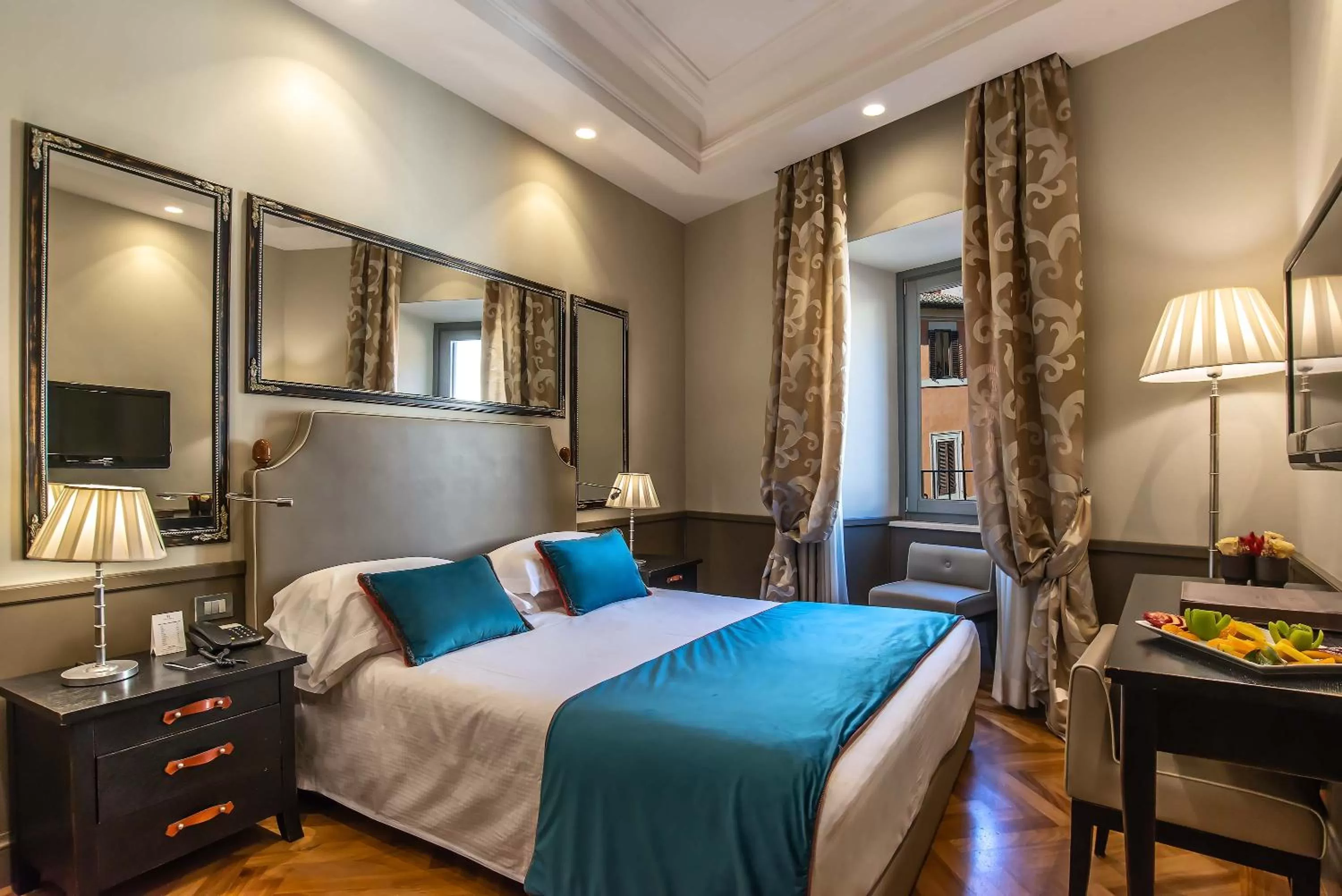 Bedroom, Bed in Hotel Lunetta