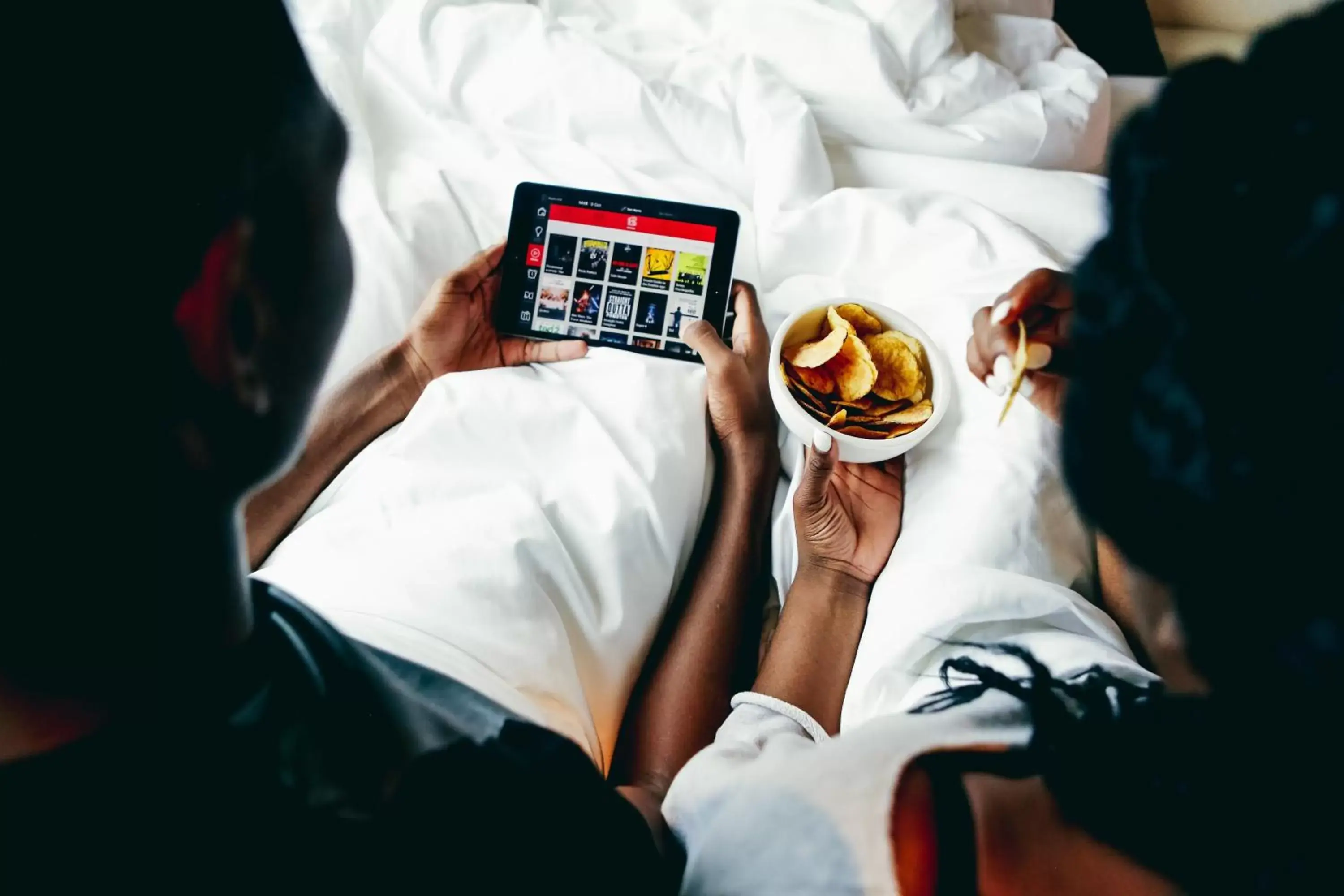 Photo of the whole room in citizenM Schiphol Airport