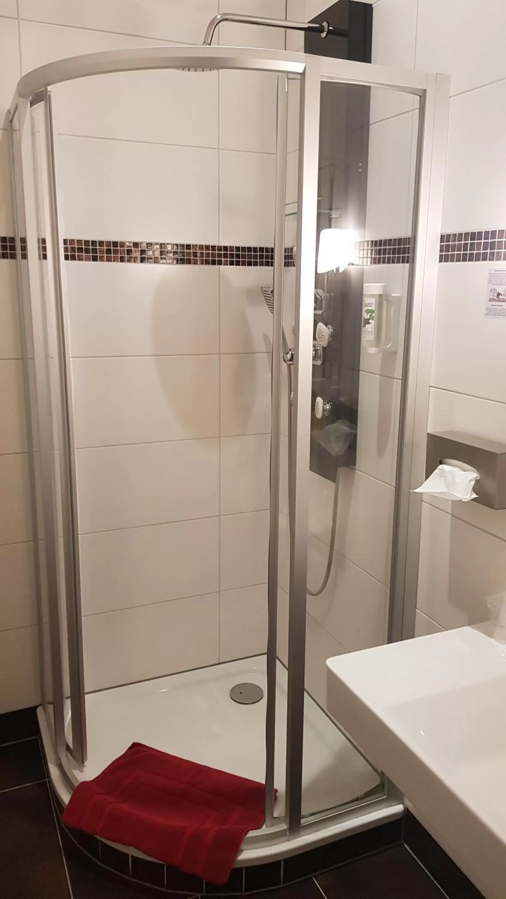 Shower in Hotel Amber Altstadt