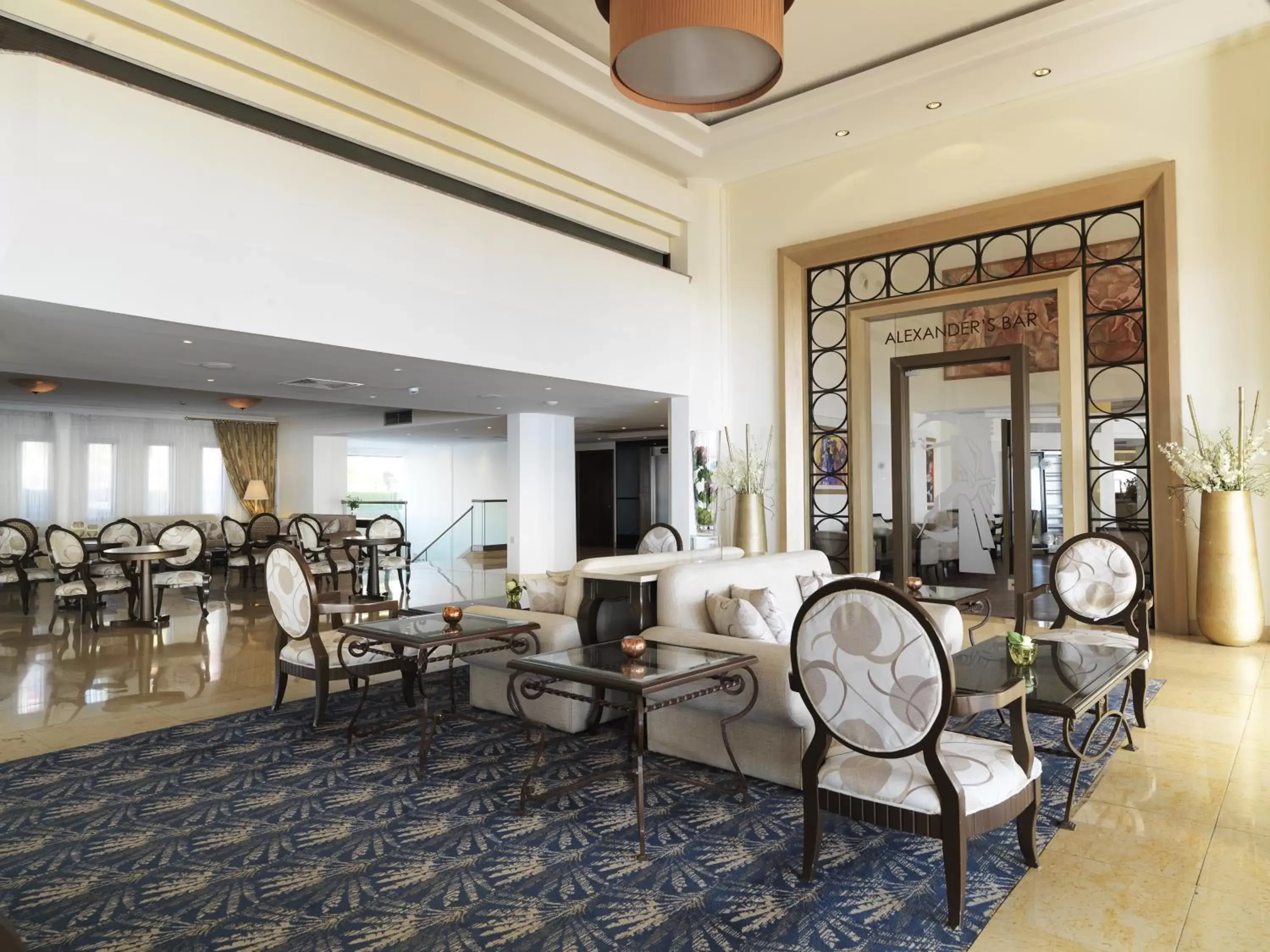 Lobby or reception, Restaurant/Places to Eat in Alexander The Great Beach Hotel