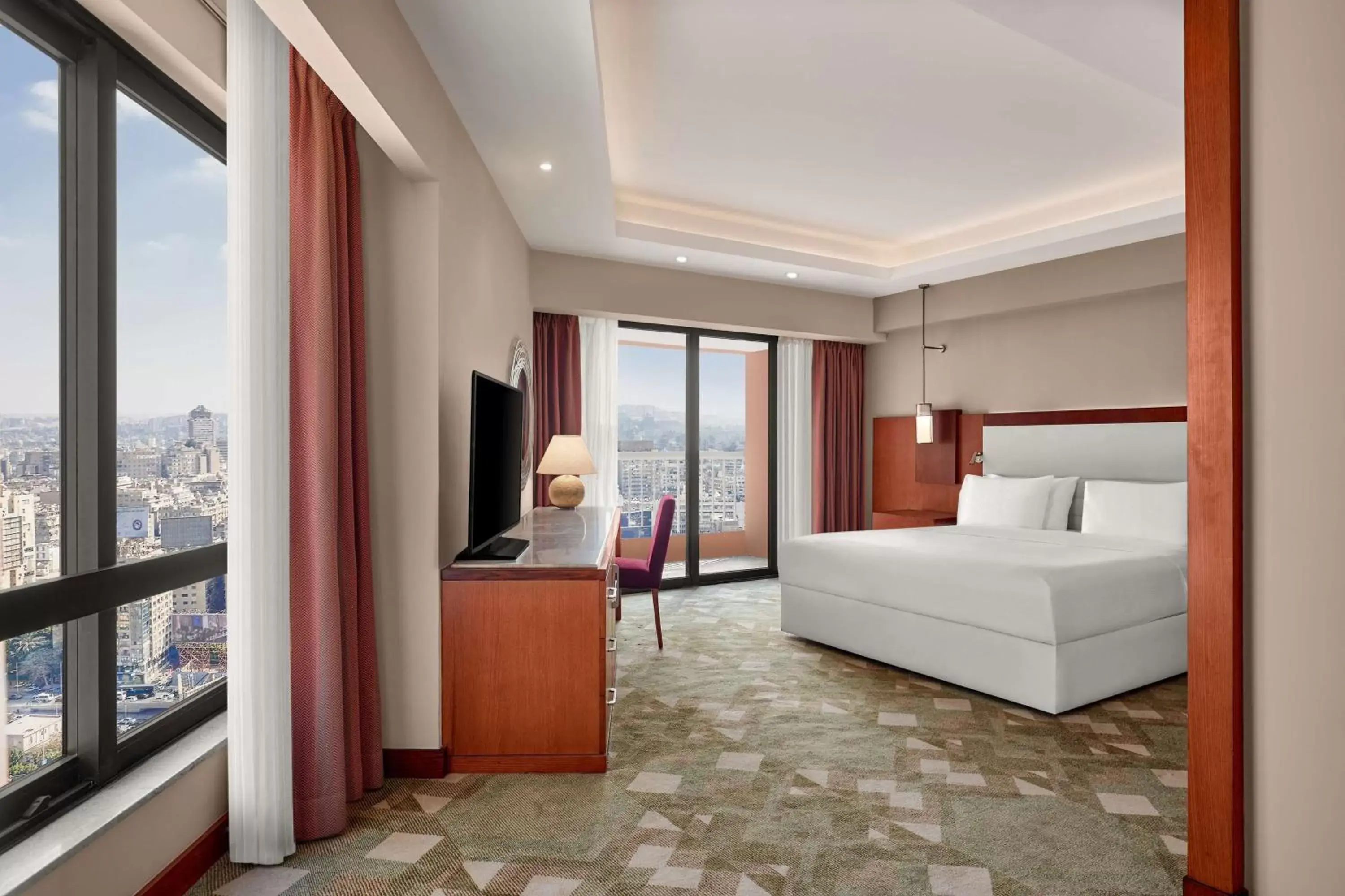 Bed in Ramses Hilton Hotel & Casino