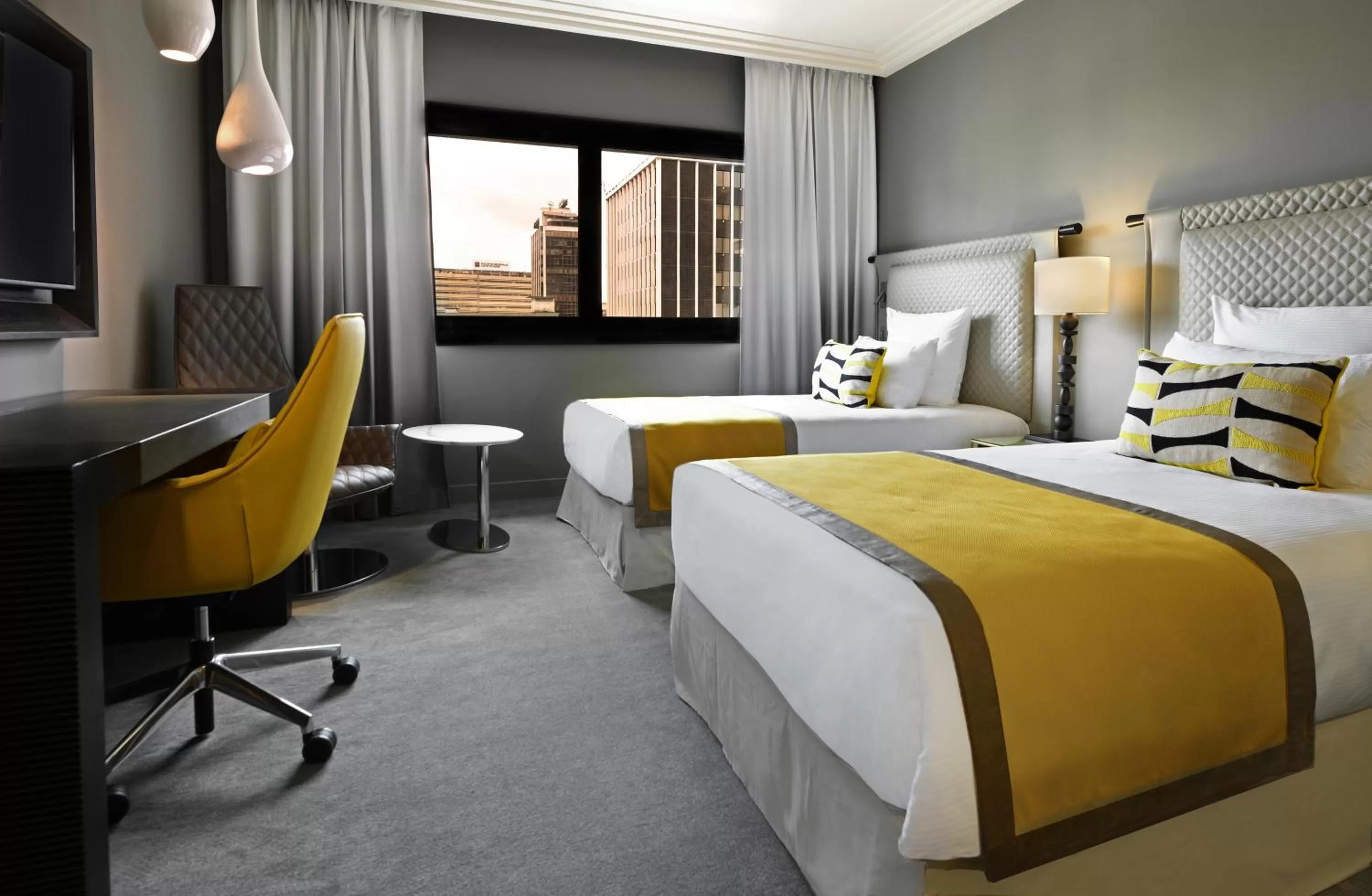 Bed in Movenpick Hotel Abidjan-Accor Group