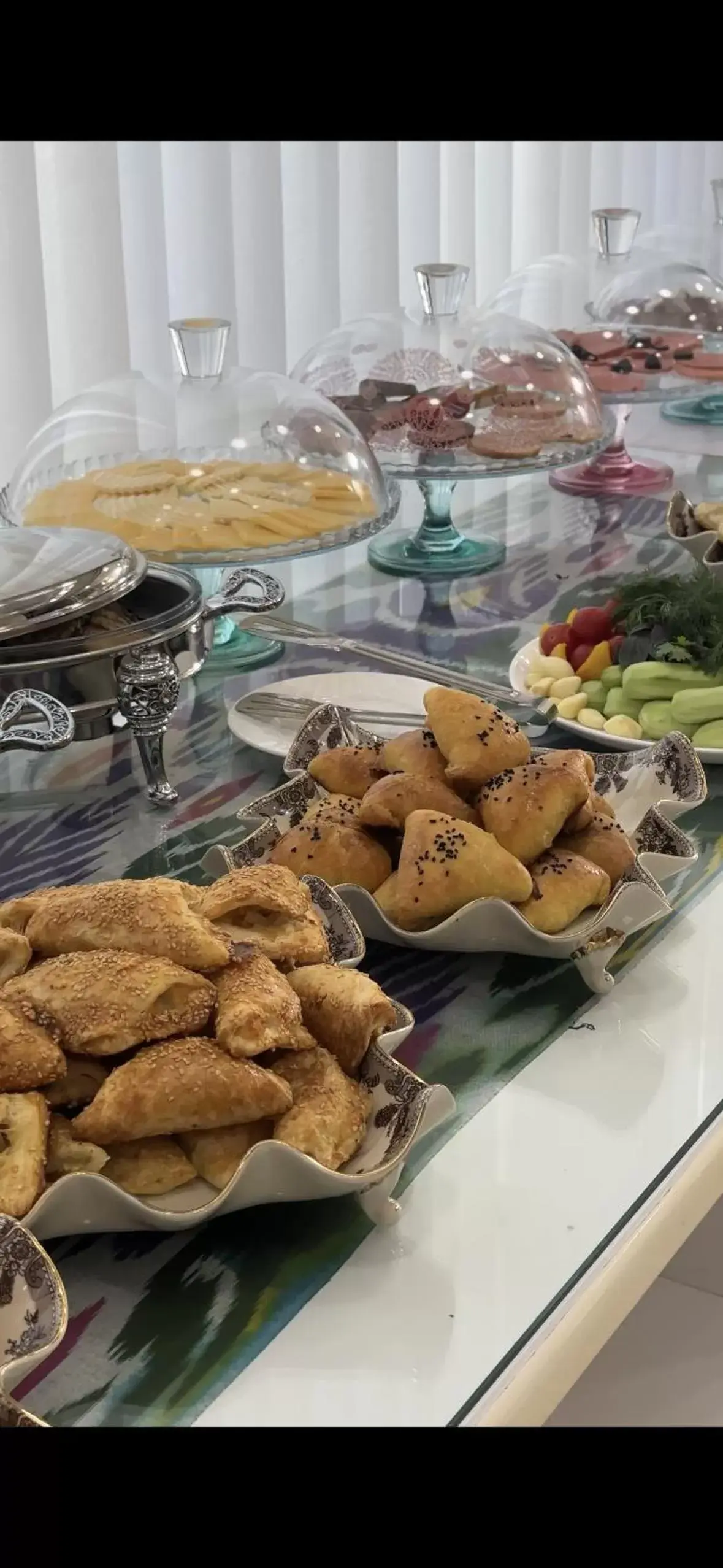 Breakfast in Garden Plaza Bukhara Breakfast in Garden Plaza Bukhara