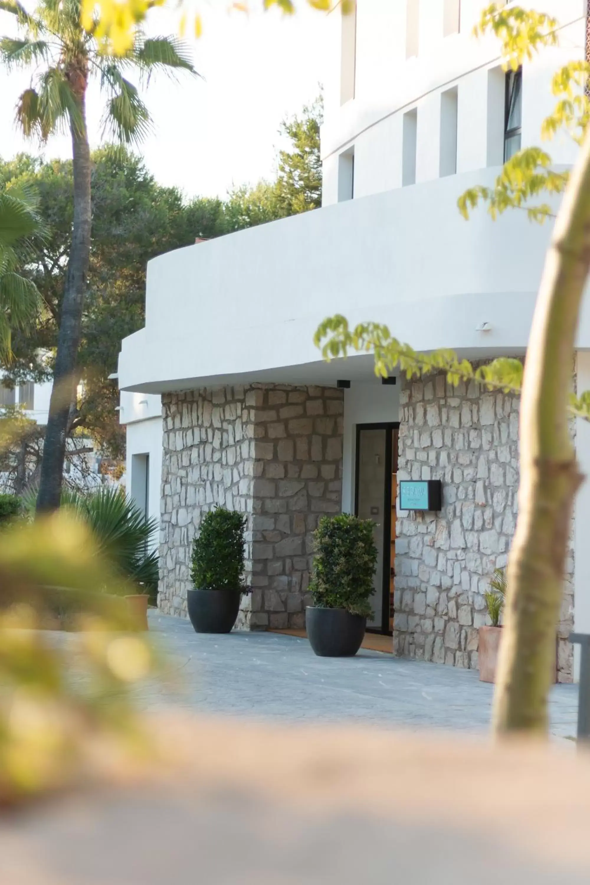 Facade/entrance, Property Building in Hotel Serawa Moraira