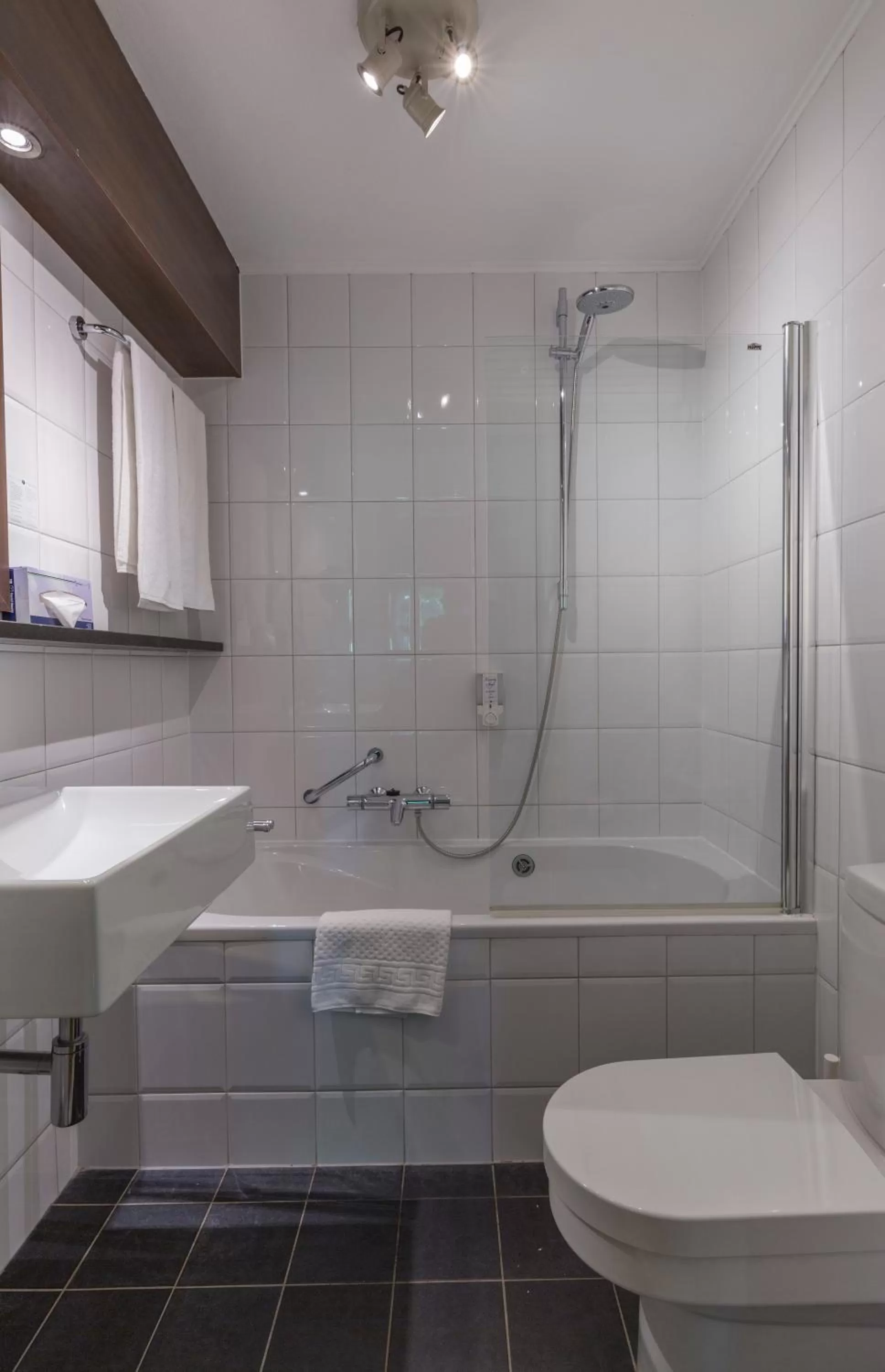 Bathroom in Fletcher Hotel-Restaurant Kasteel Erenstein