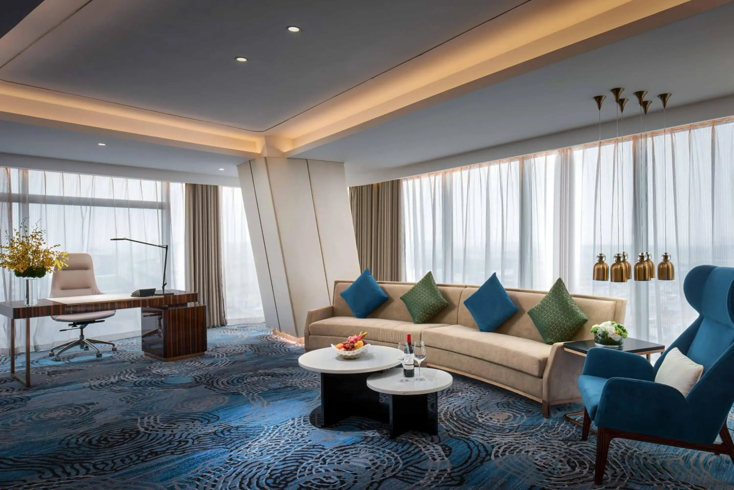 Living room, Seating Area in PRIMUS Hotel Shanghai Hongqiao