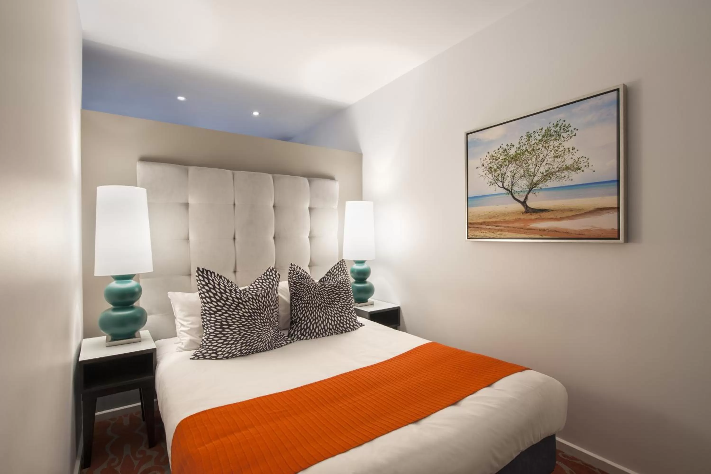 Bedroom, Bed in Miller Apartments