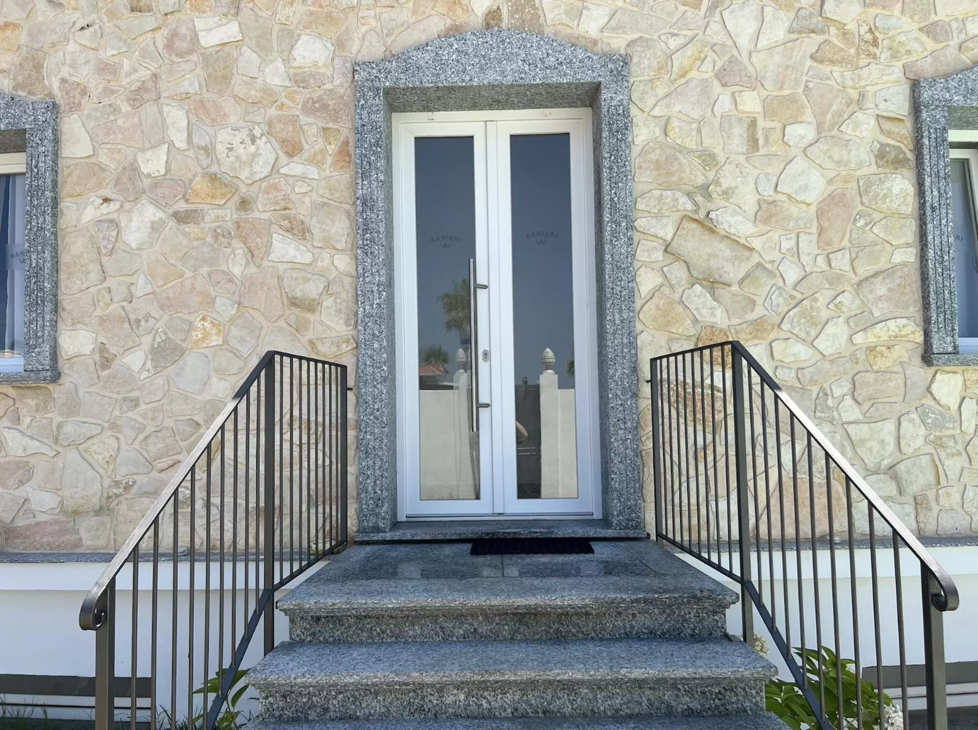 Patio, Facade/Entrance in B&B Ranieri
