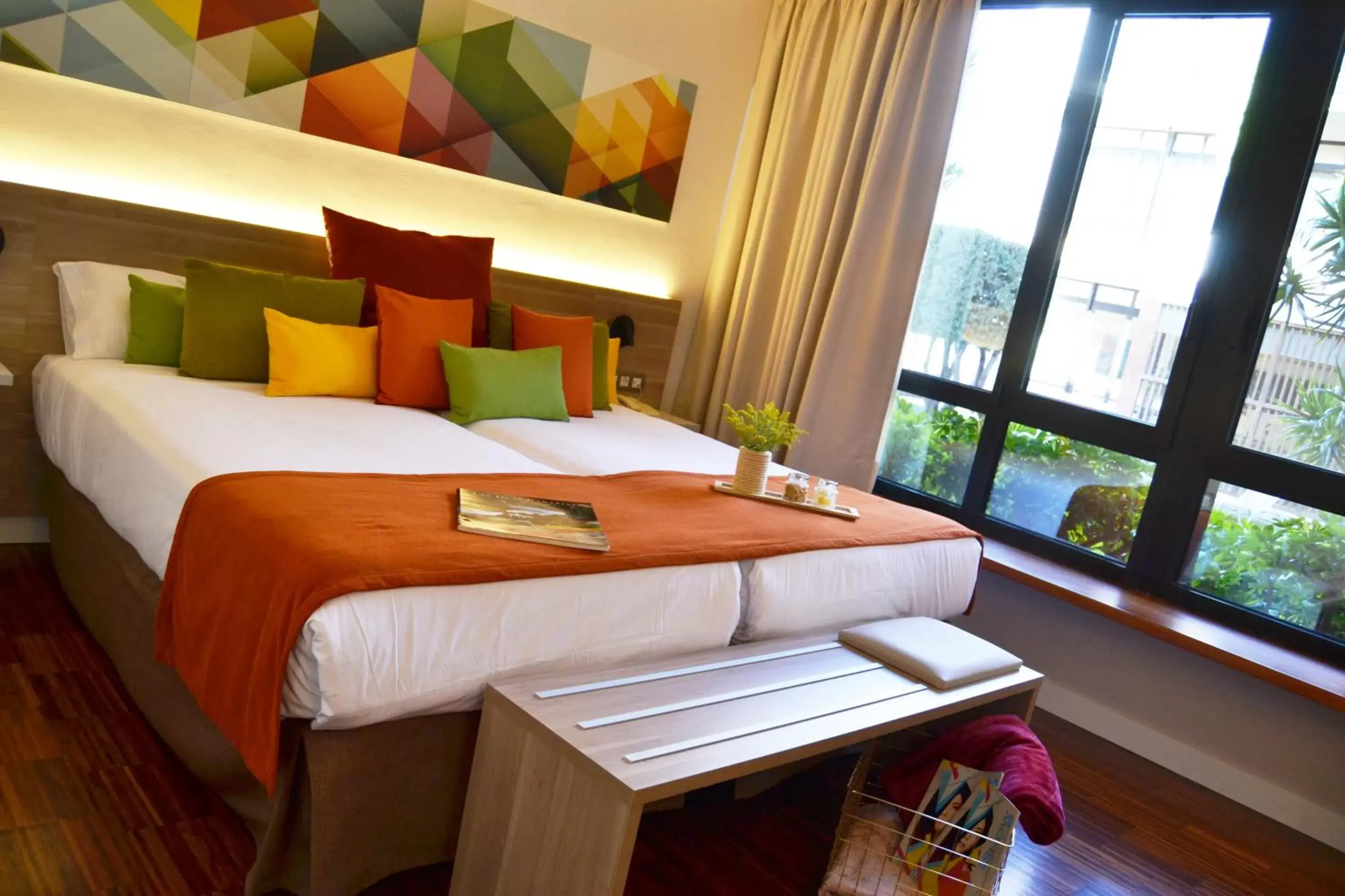 Photo of the whole room, Bed in Hotel Escuela Santa Cruz