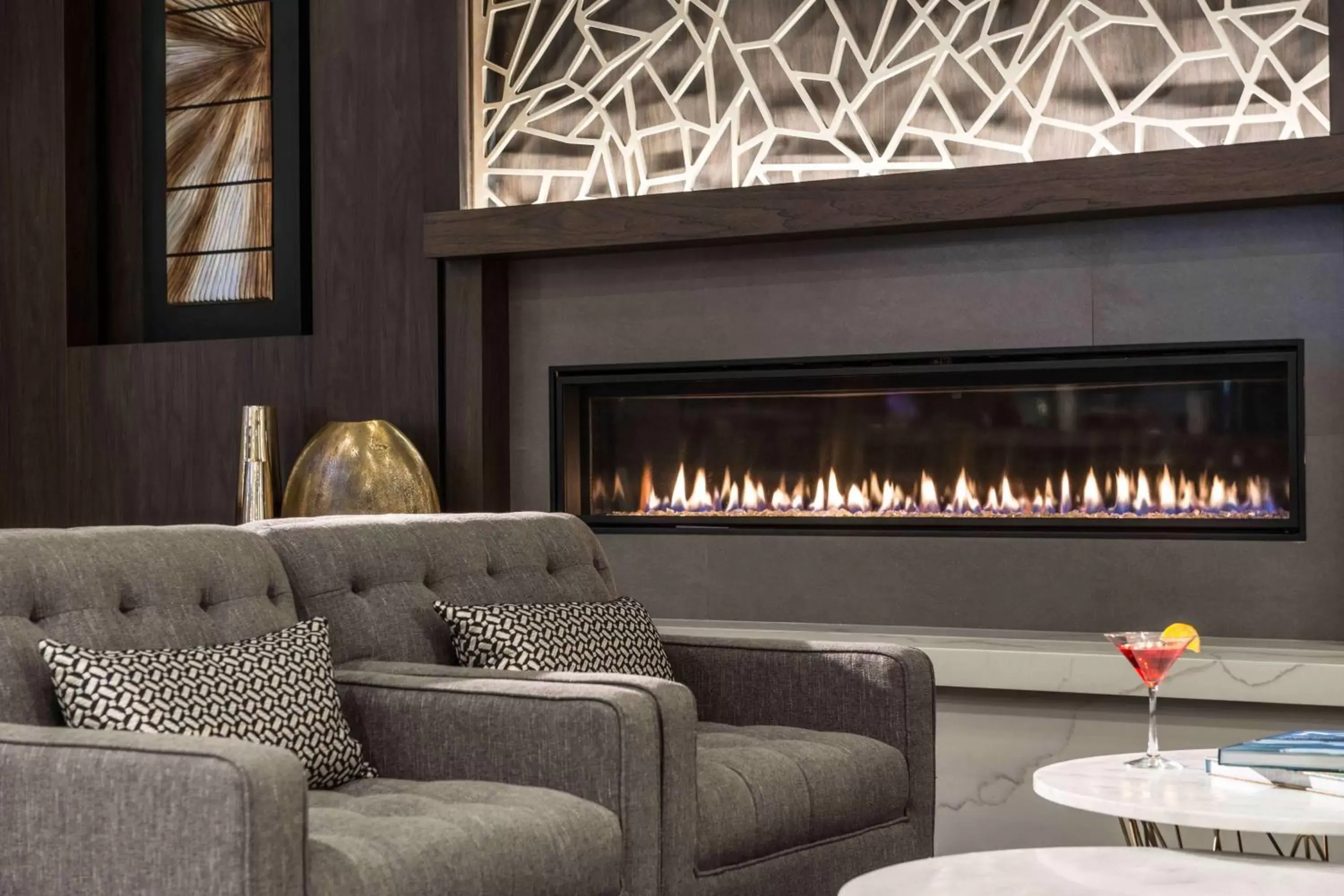 Lobby or reception in Hilton Garden Inn Foxborough Patriot Place Lobby or reception in Hilton Garden Inn Foxborough Patriot Place