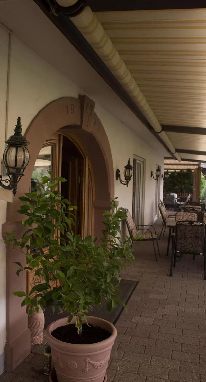 Property building in Gästehaus Vinetum