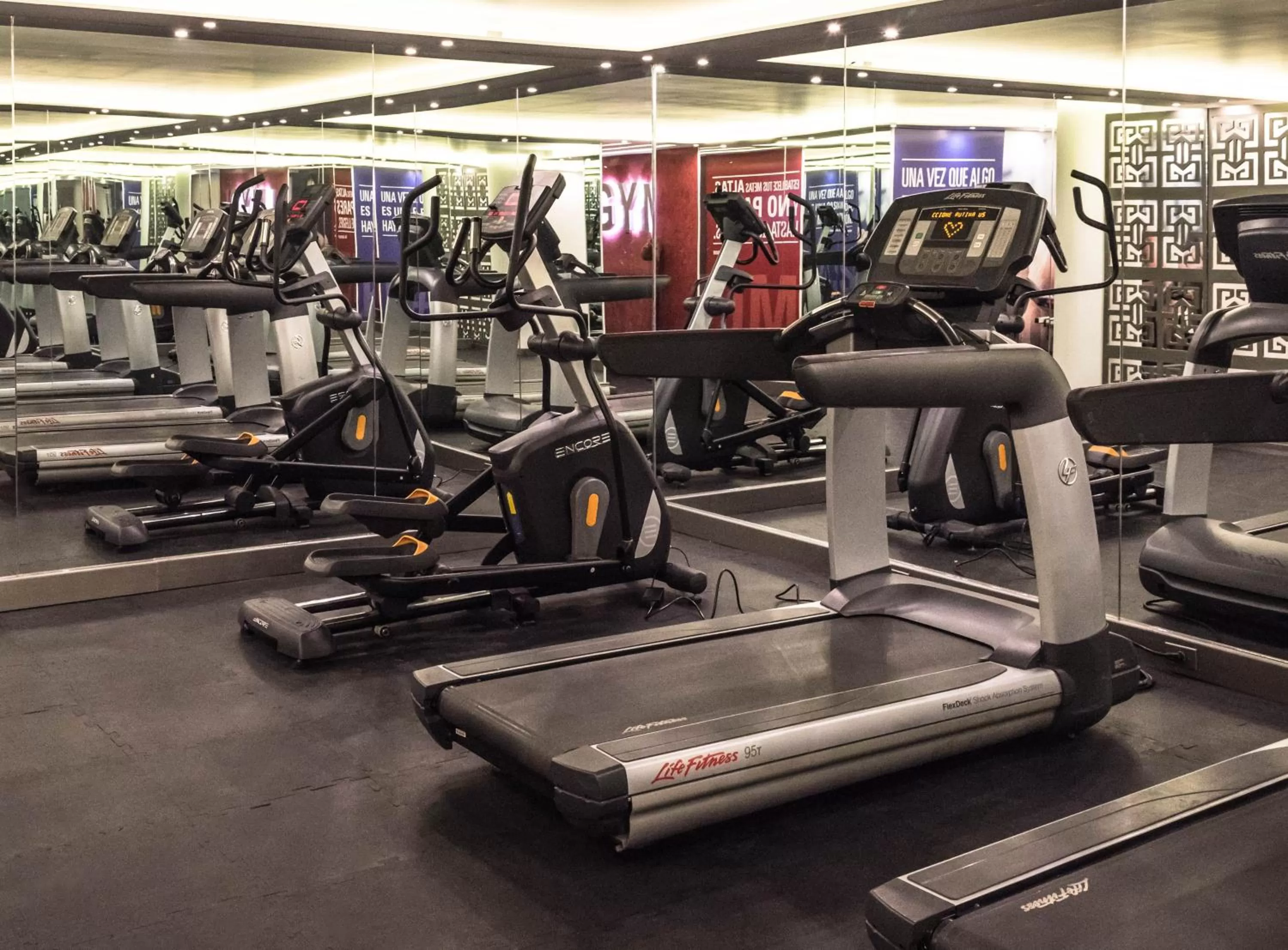 Fitness centre/facilities in Hotel Francia Aguascalientes