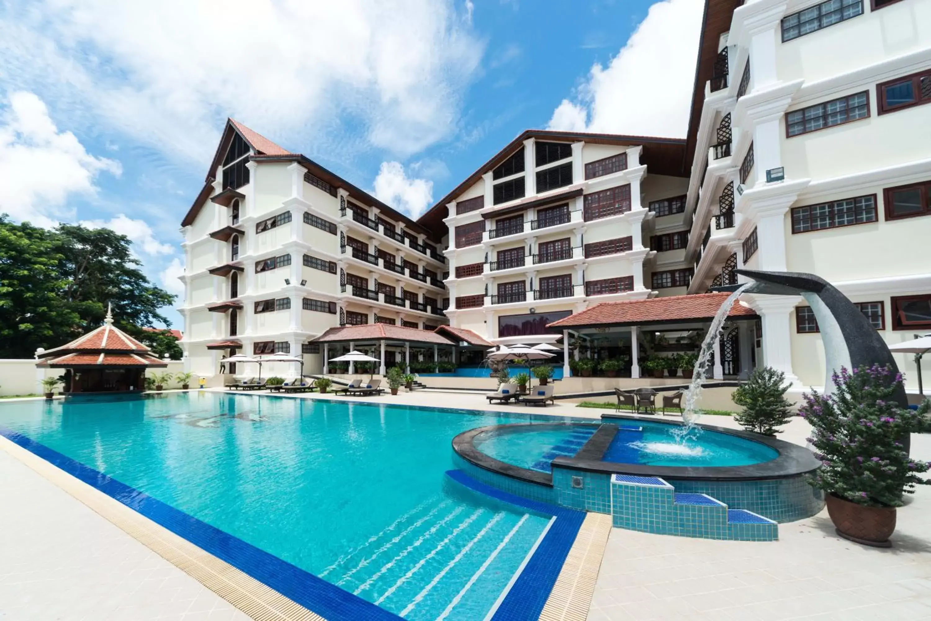 Swimming pool, Property Building in Regency Angkor Hotel