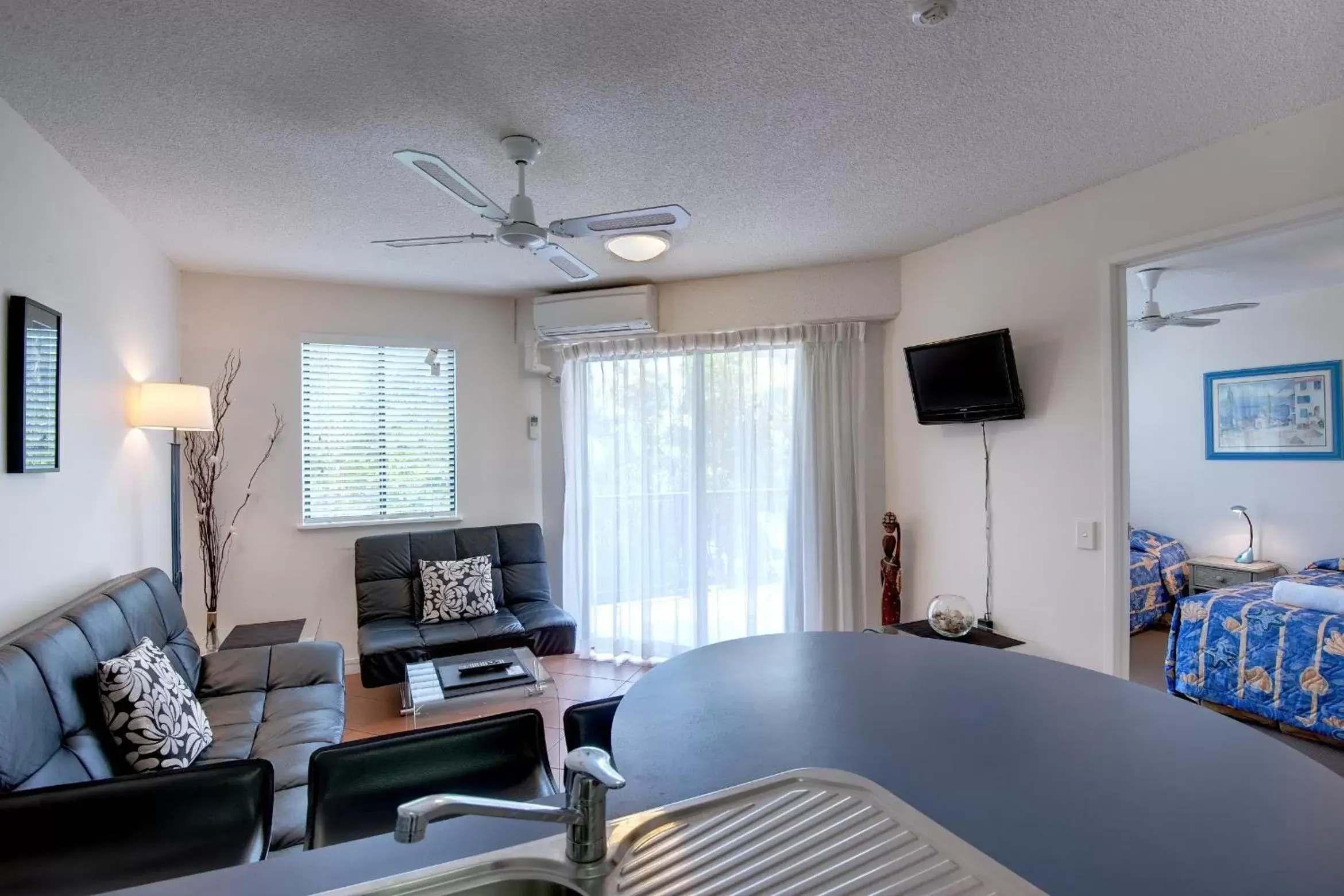 Living room, Seating Area in Nautilus Resort Mooloolaba