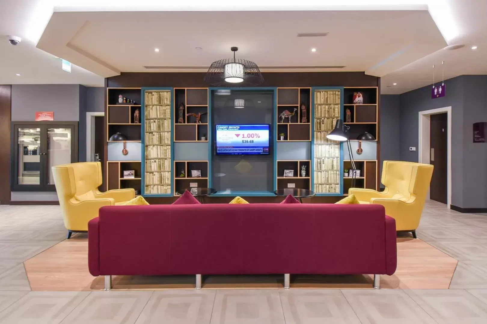 Lobby or reception, Seating Area in Premier Inn Dubai International Airport