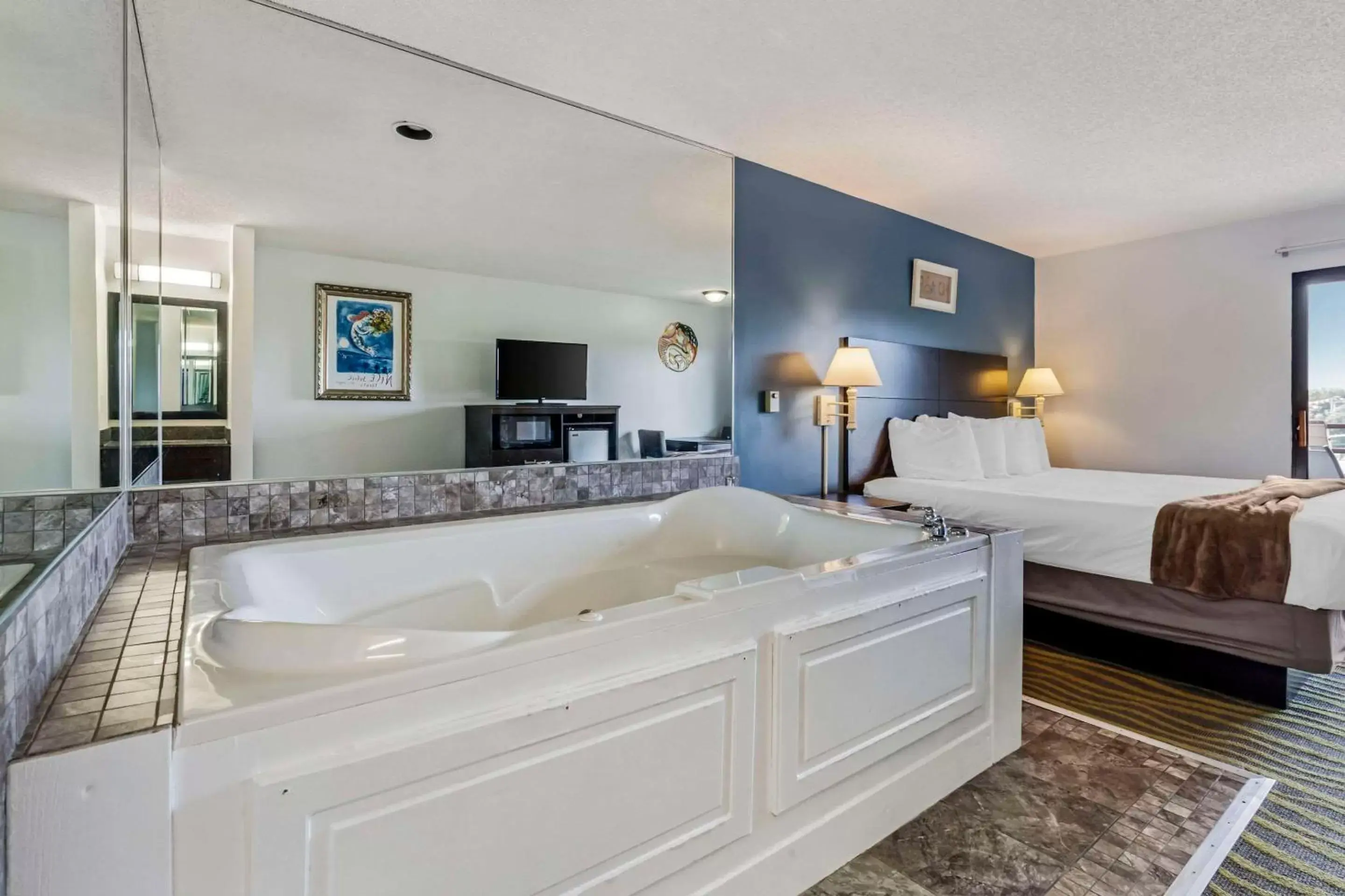 Bedroom in Atlantis Family Waterpark Hotel