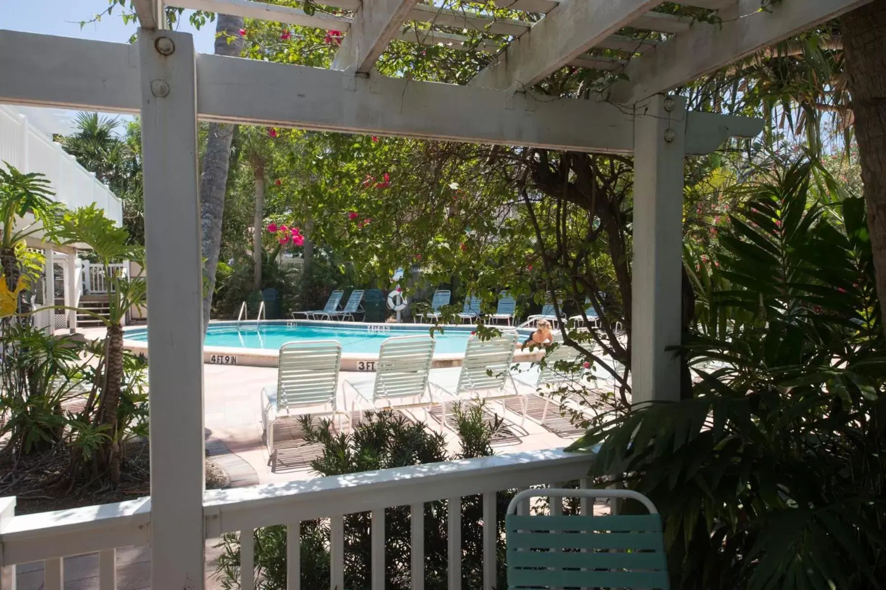 Pool View in Tropic Isle At Anna Maria Island Inn