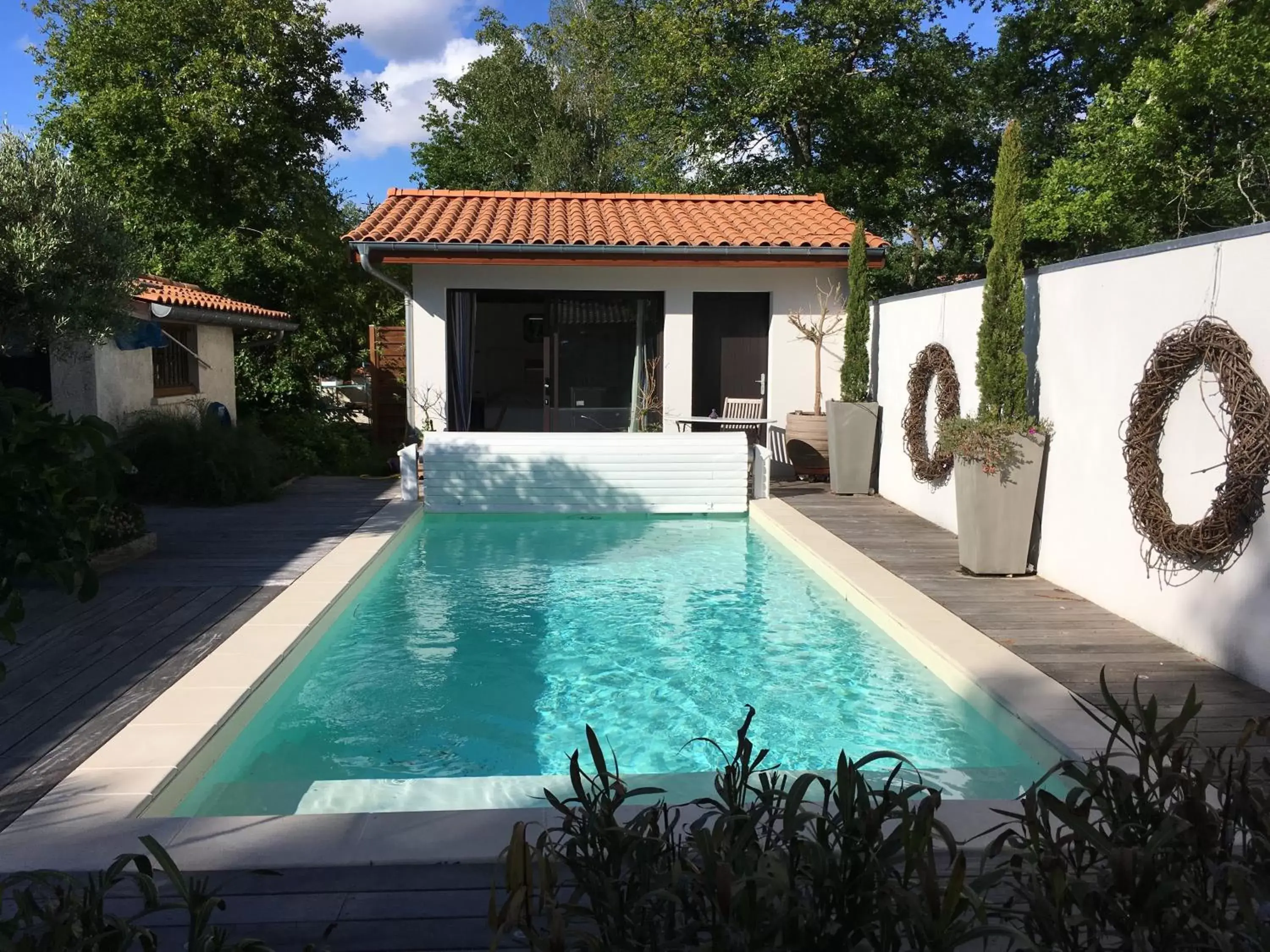 Garden, Swimming Pool in La Casa Bonita