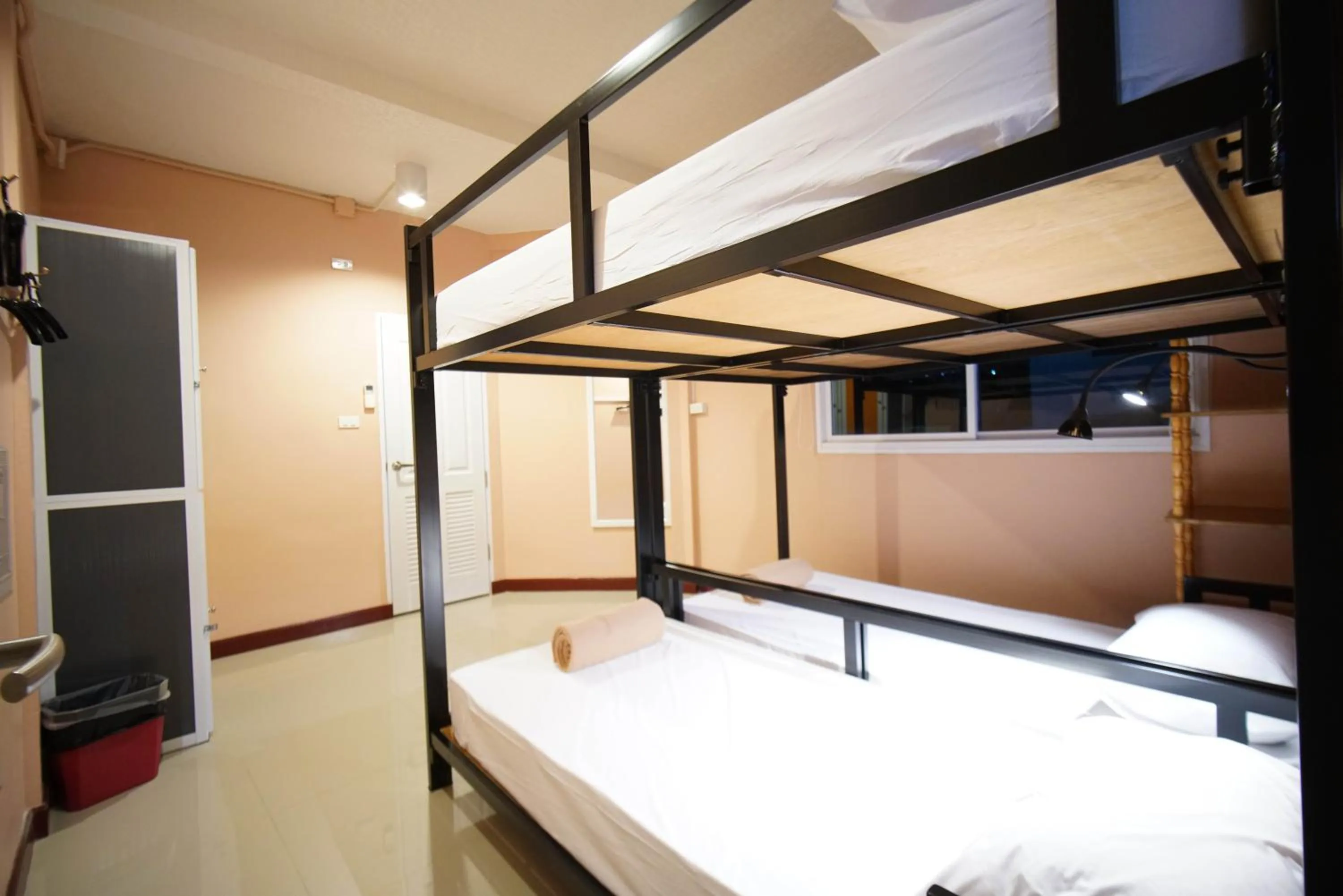 Photo of the whole room, Bed in Urban Hostel Bangkok