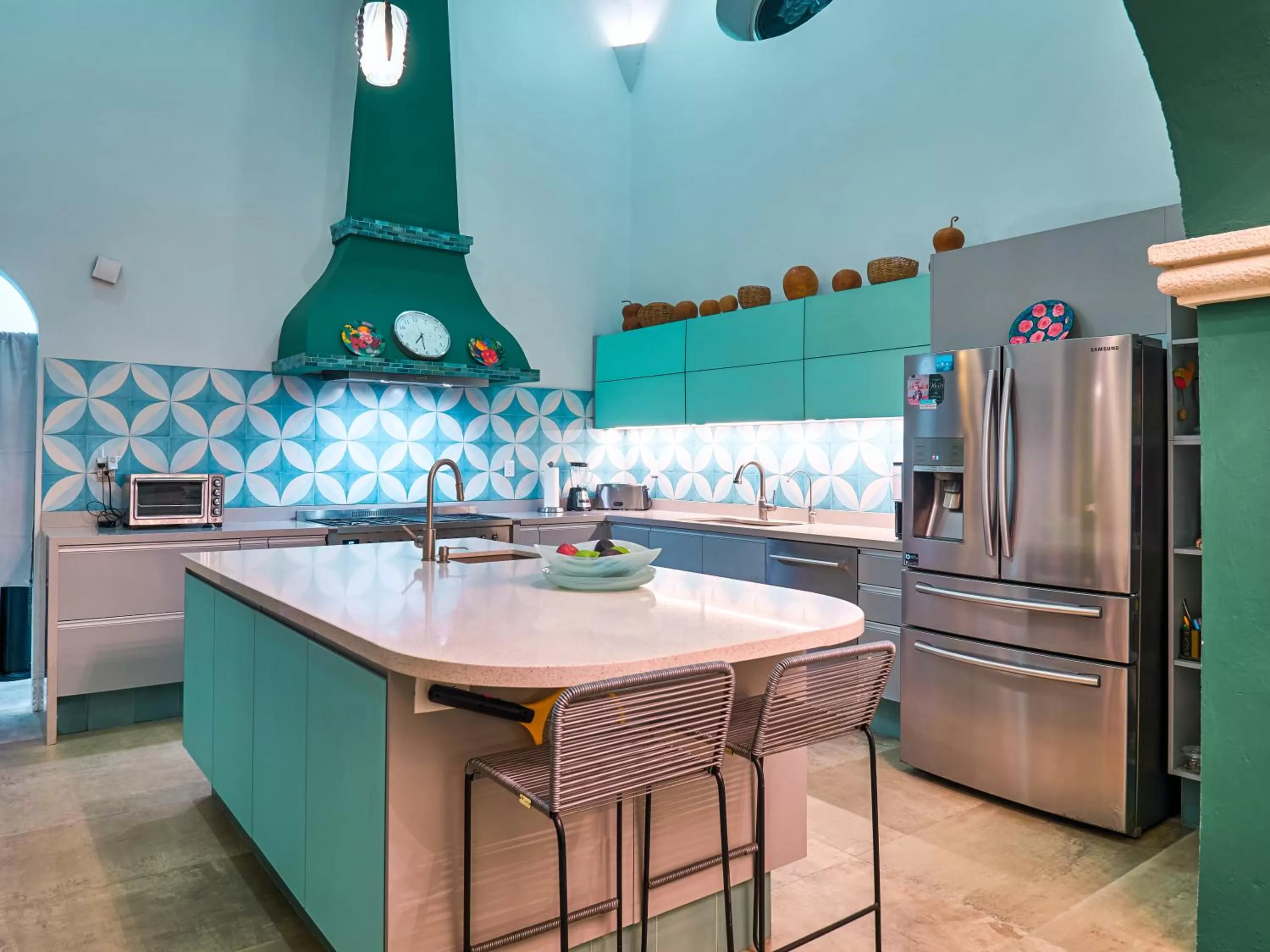 Kitchen/Kitchenette in Casona 66 Merida Boutique Hotel